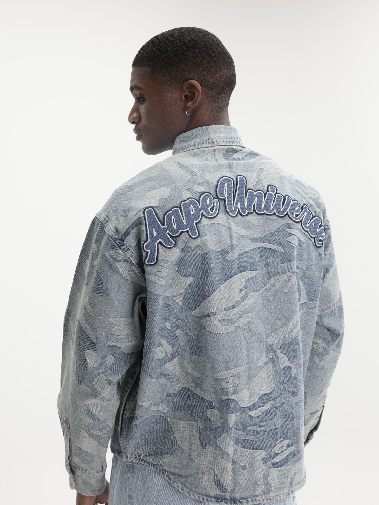 Aape Shirt Main Long Sleeve Blue