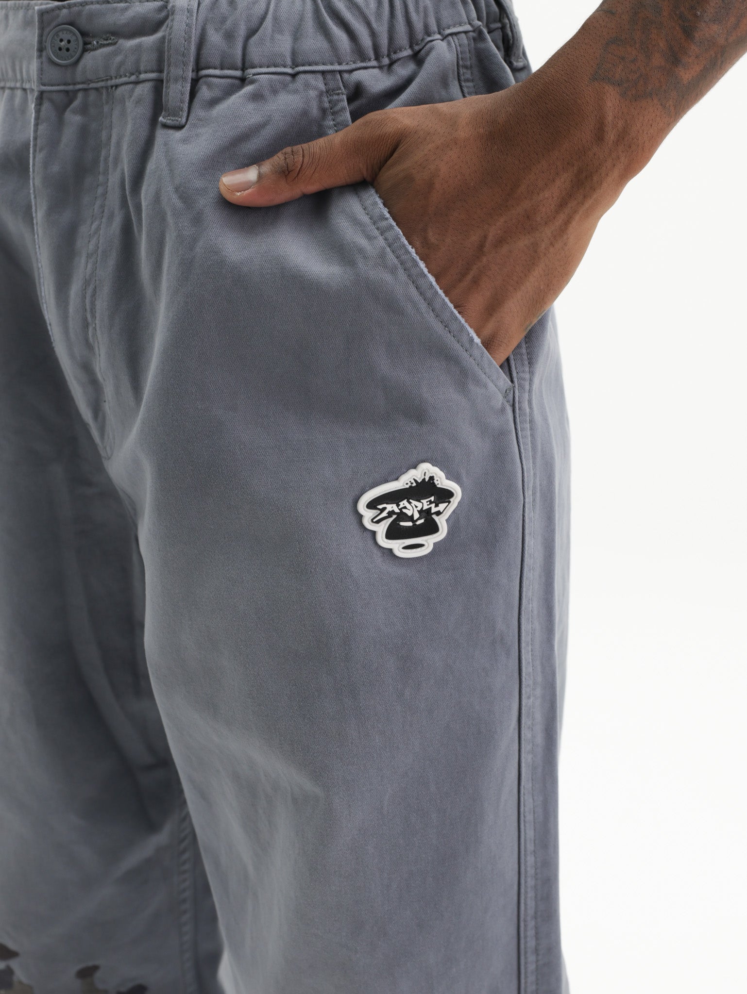 Aape Jeans Main Woven Light Grey