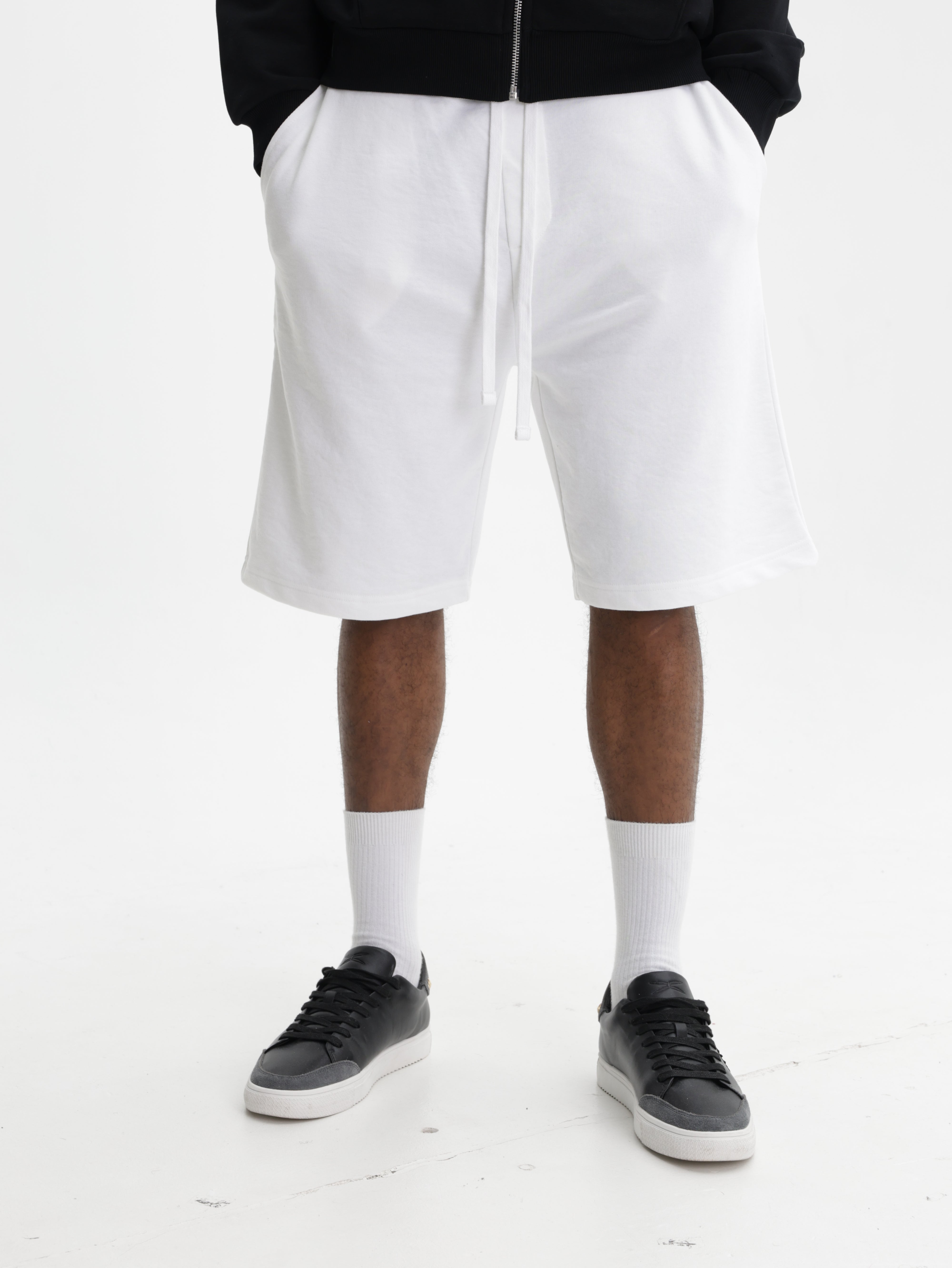 Iceberg Jeans Shorts Sweats Drawstring White