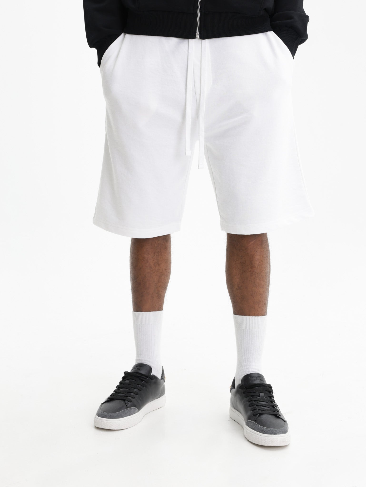 Iceberg Jeans Shorts Sweats Drawstring White