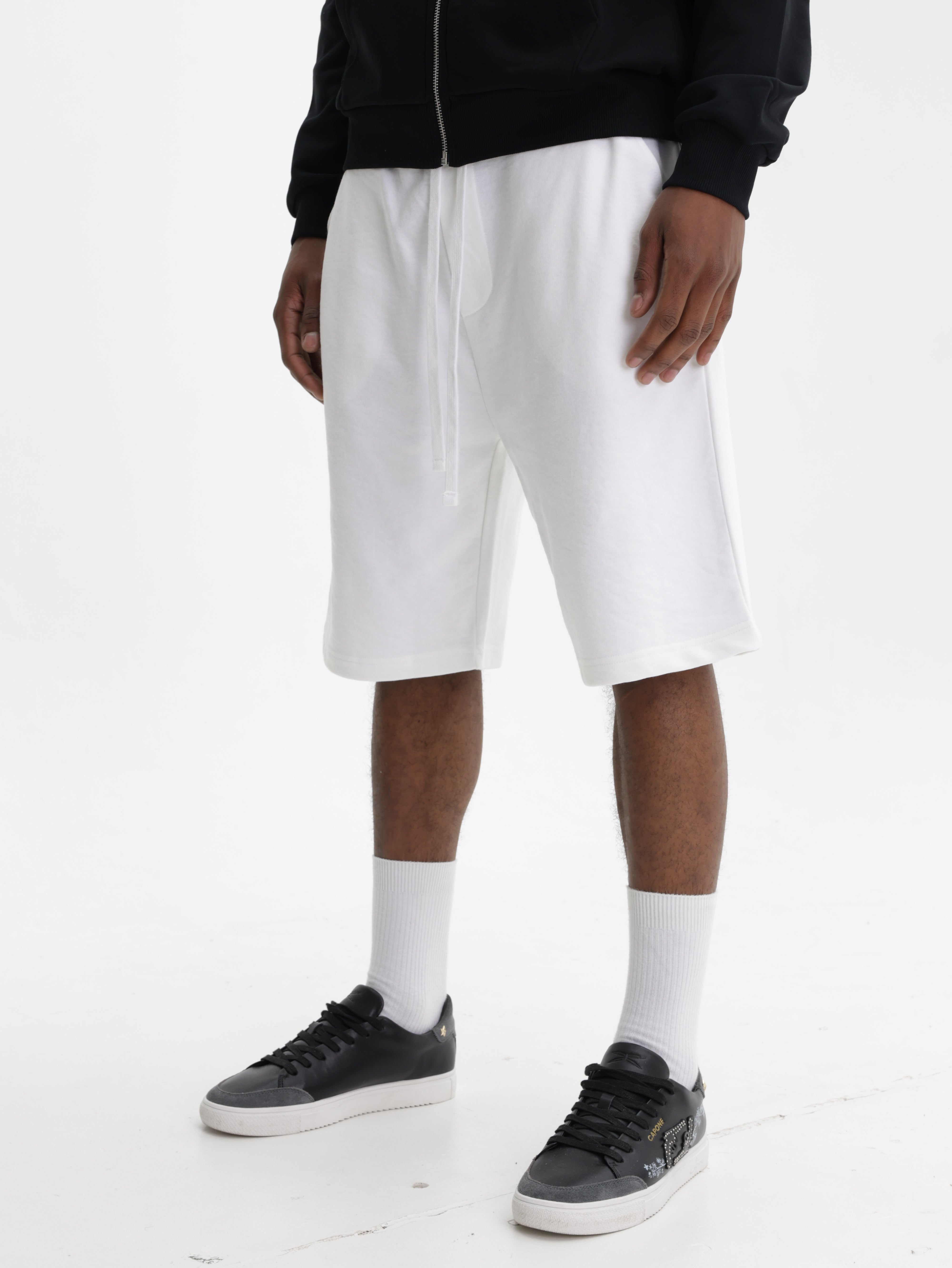 Iceberg Jeans Shorts Sweats Drawstring White