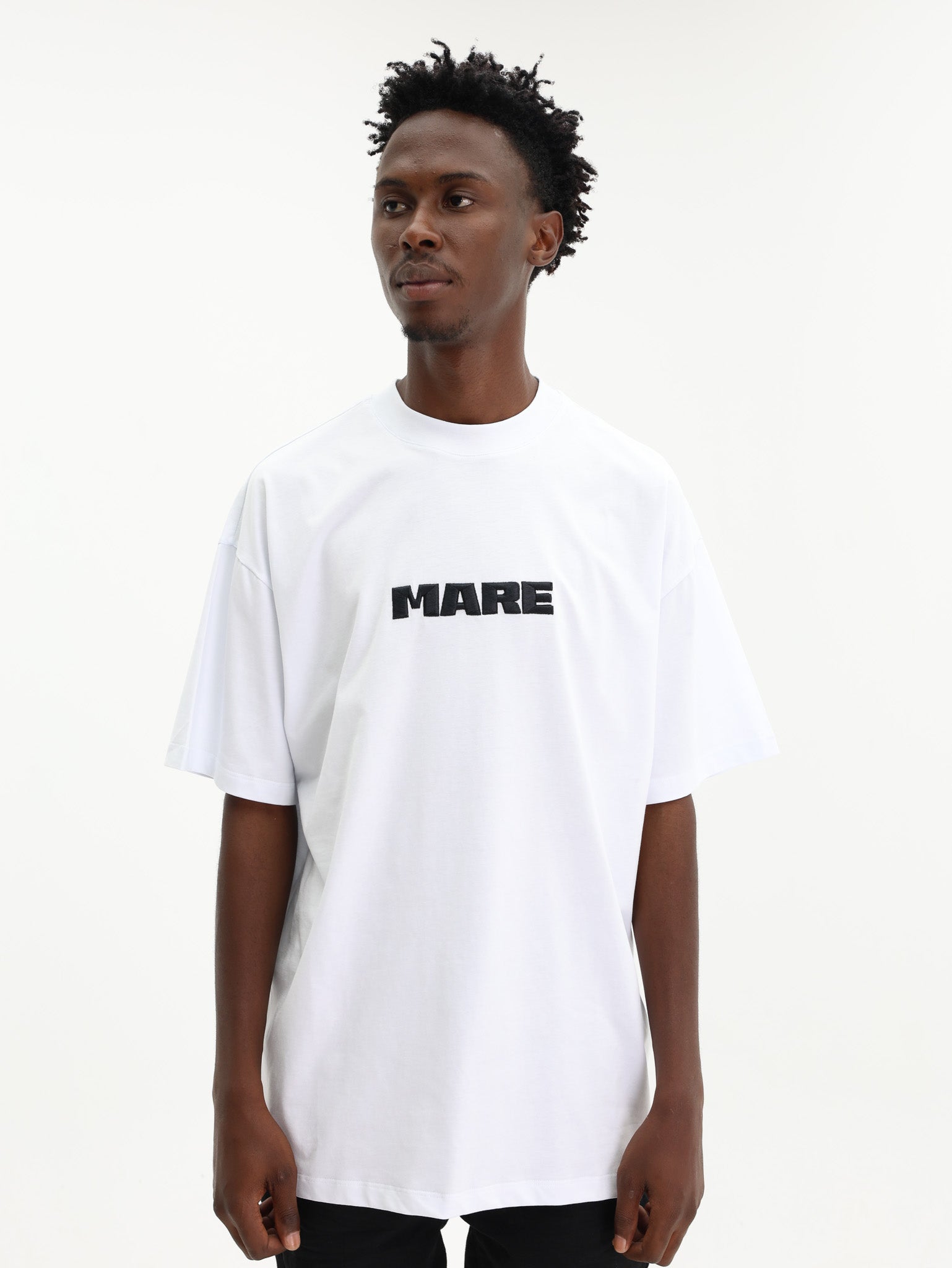 MSGM T-Shirt  Mare White-Black