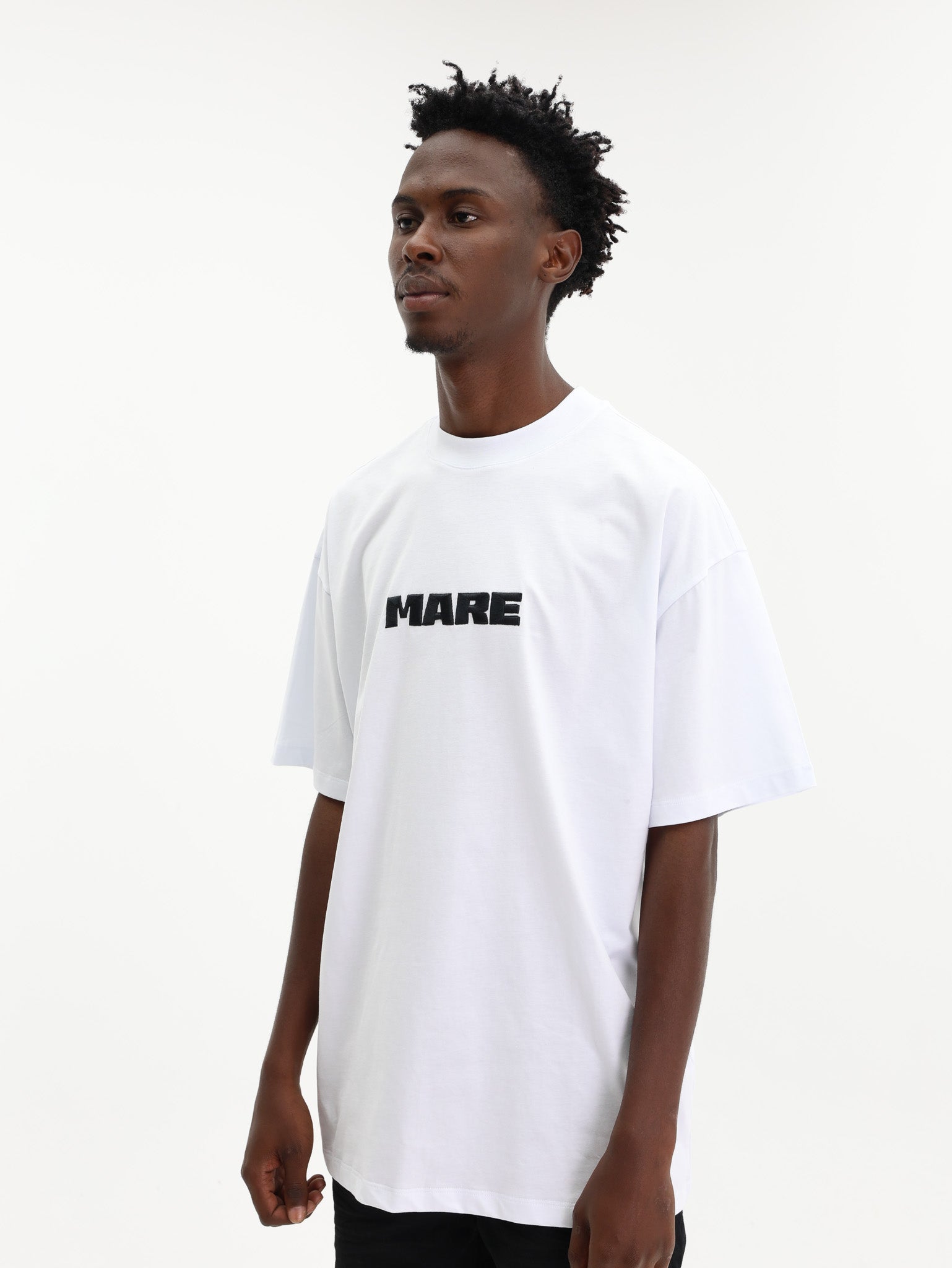 MSGM T-Shirt  Mare White-Black