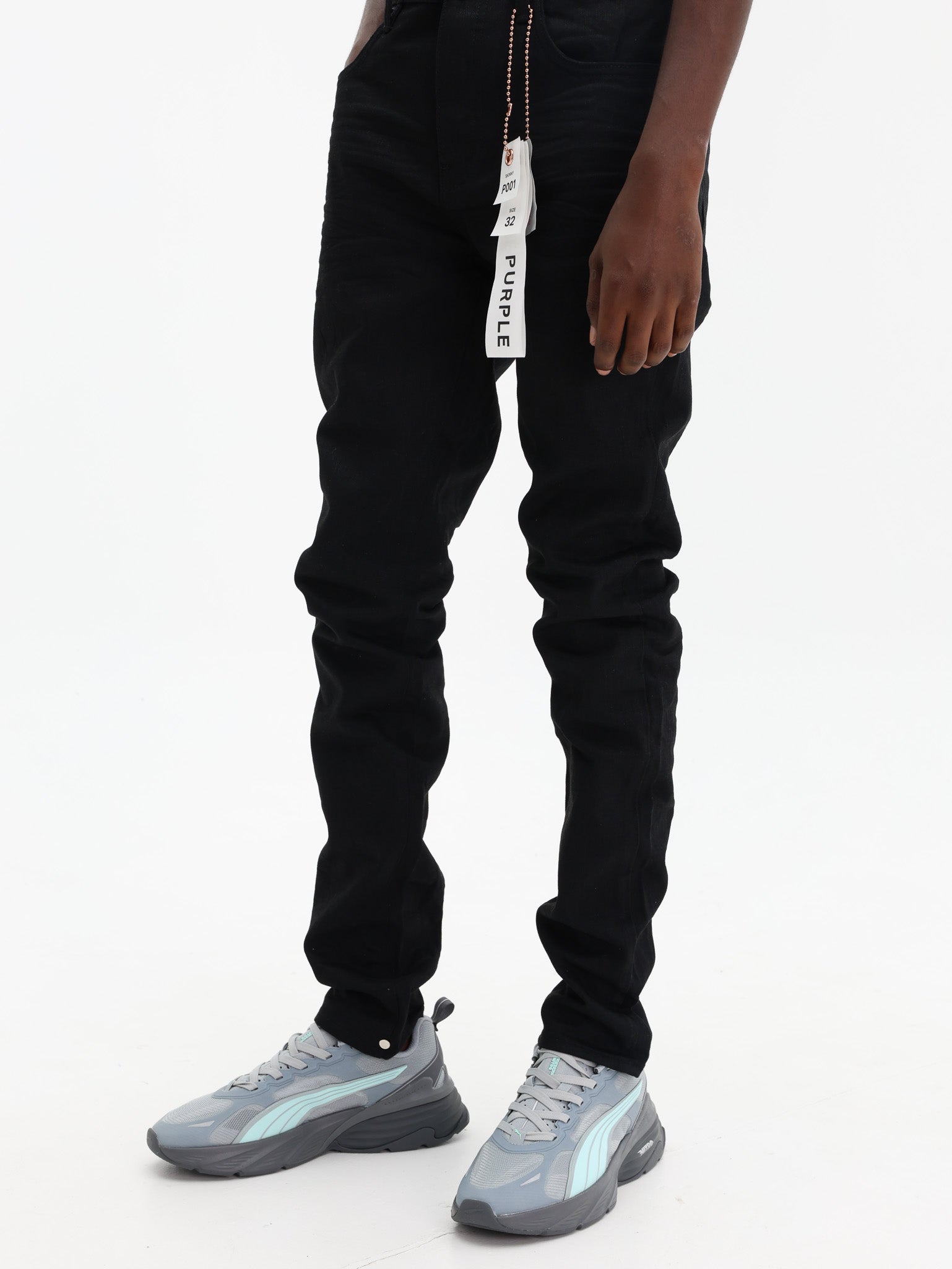 Purple Jeans Raw222 Black