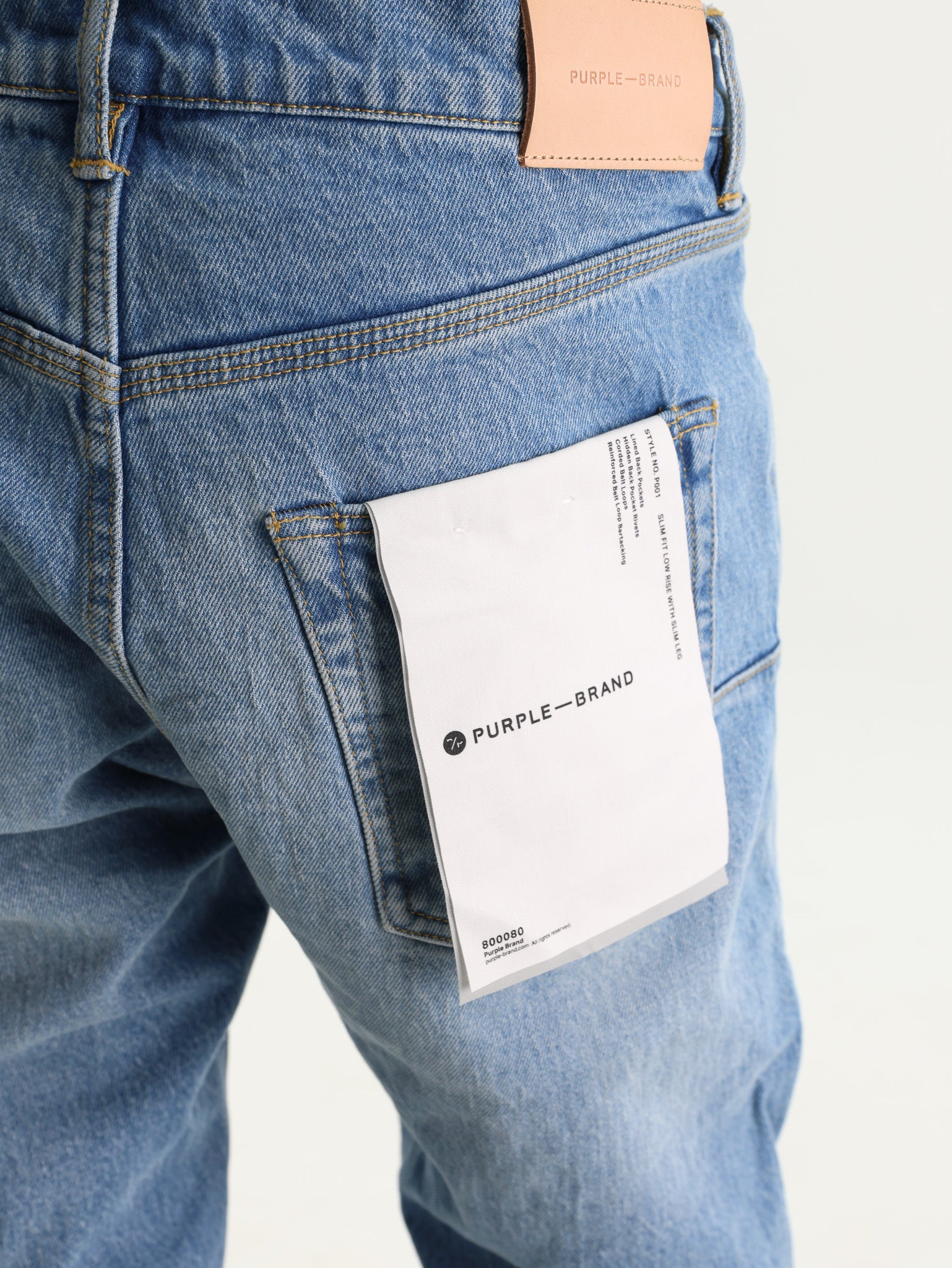Purple Jeans Blue