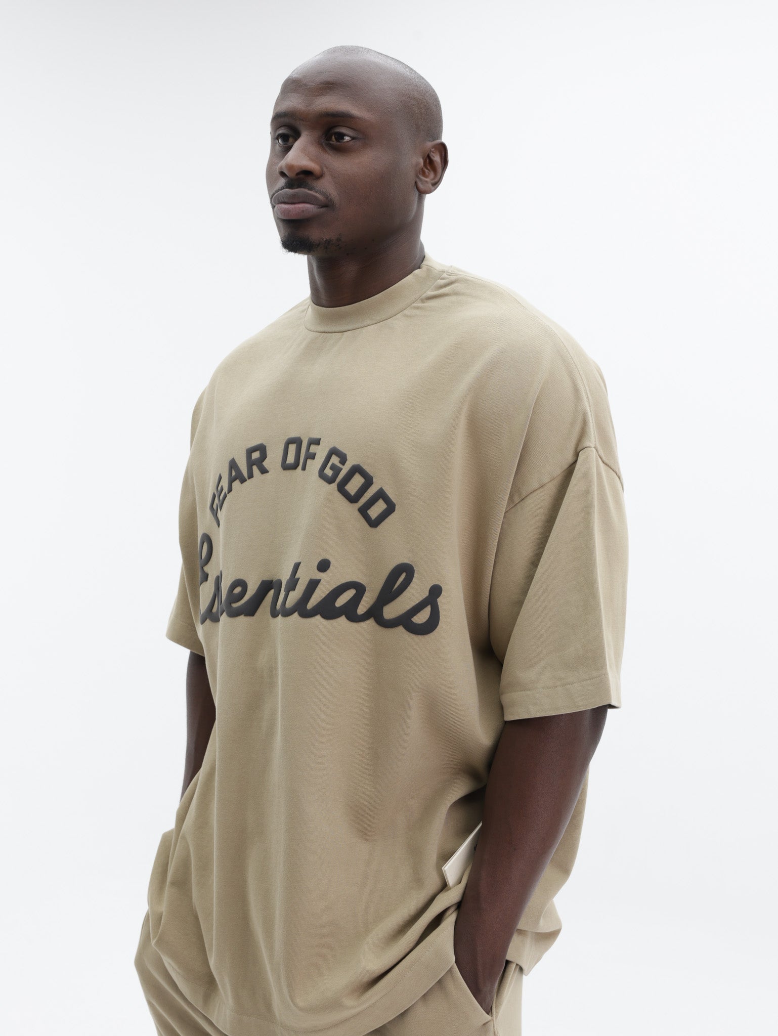Fear Of God T-Shirt Training 90'S  Short Sleeve Beige