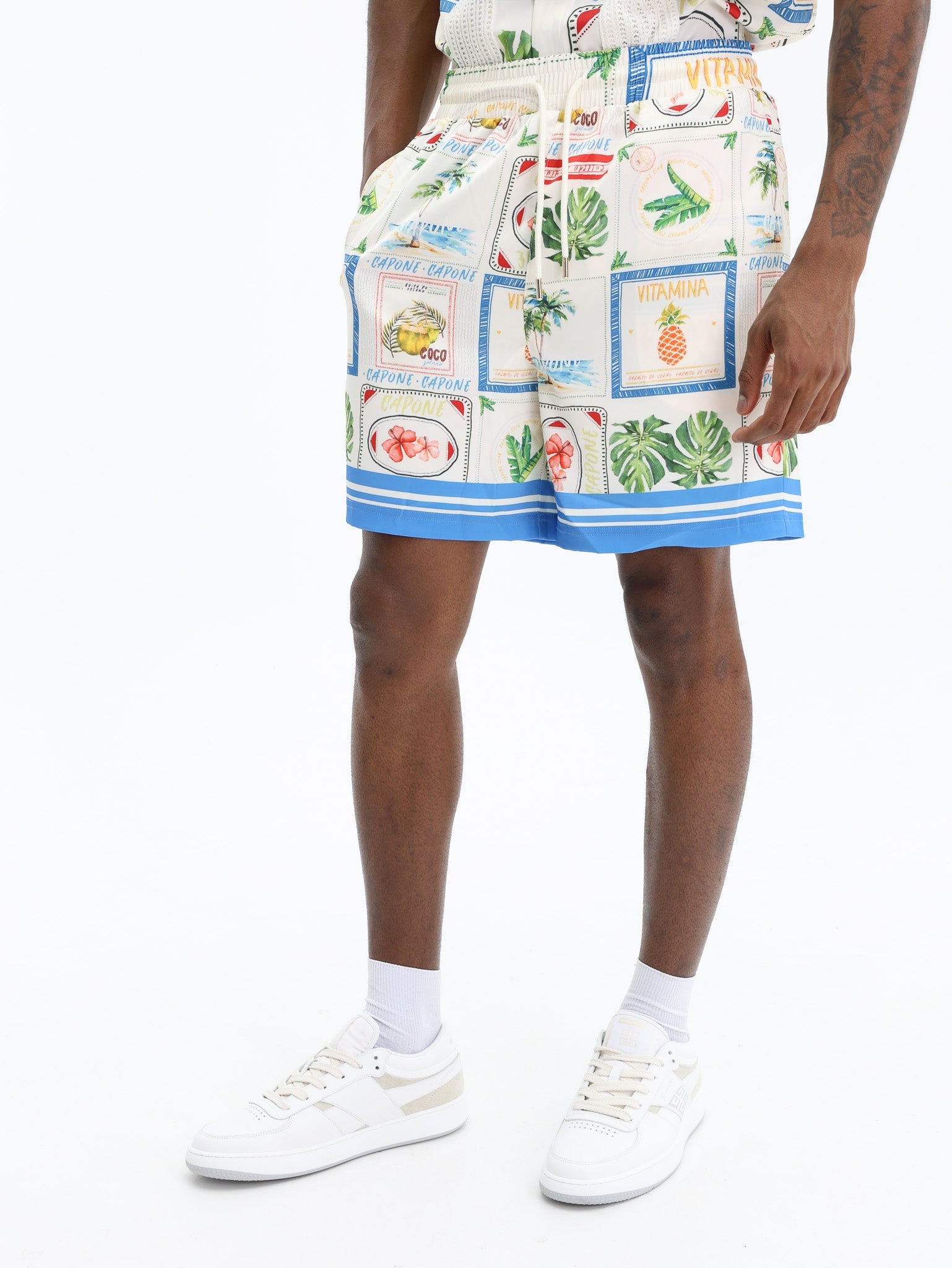 Capone Shorts Allover Print Vitamina Fruit