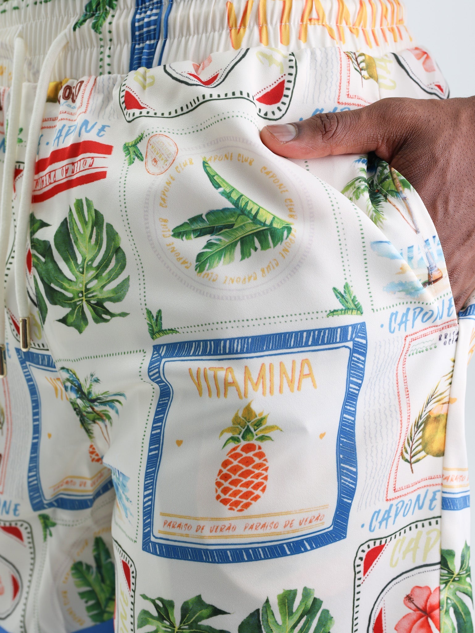 Capone Shorts Allover Print Vitamina Fruit