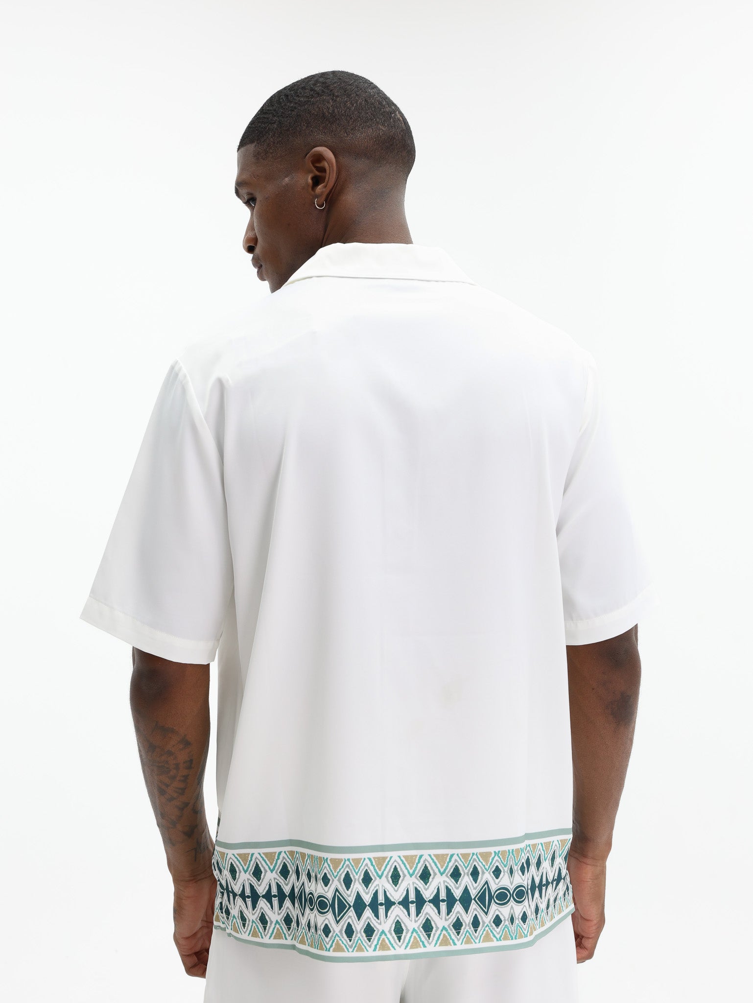 Capone Shirt Zig-Zag Off-White