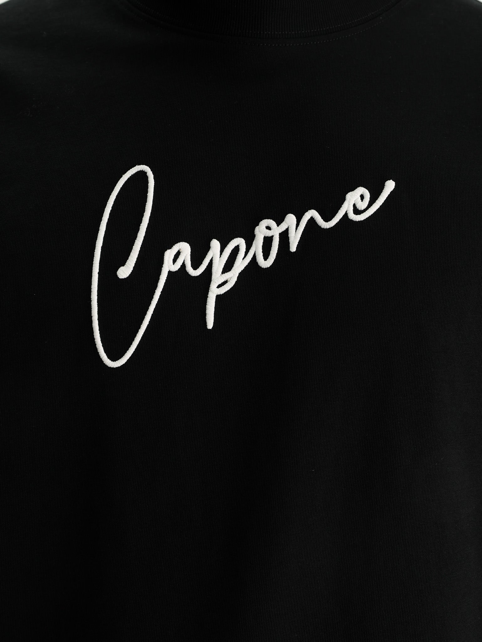 Capone T-Shirt Logo Black-White