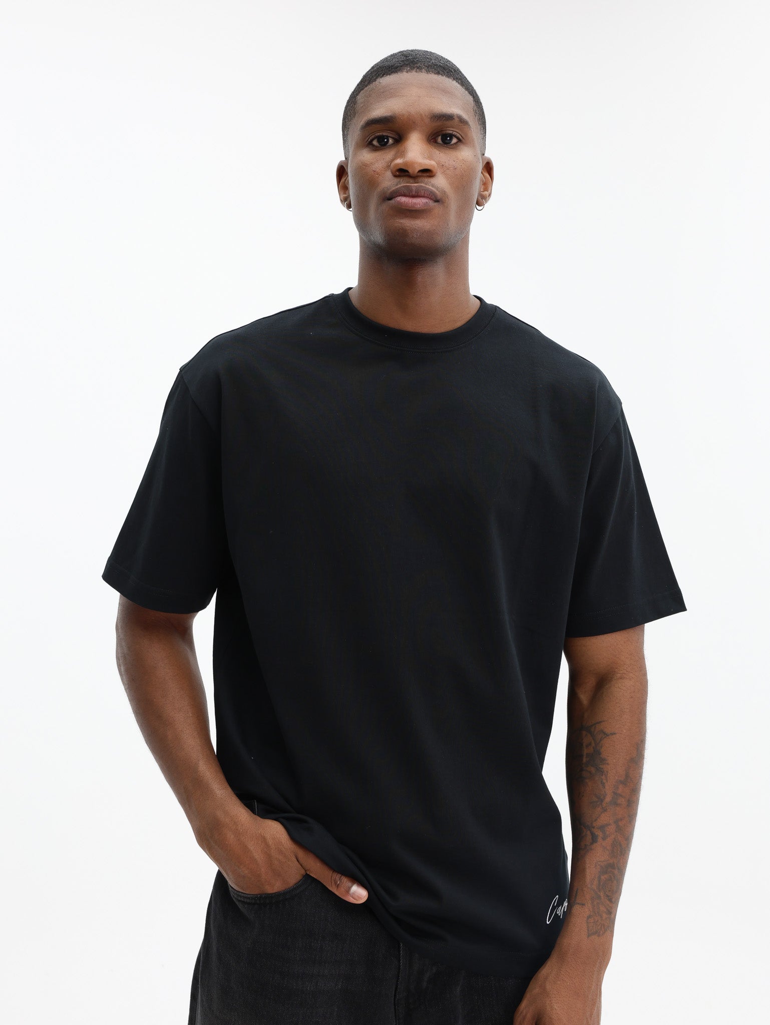 Capone T-Shirt Logo Black