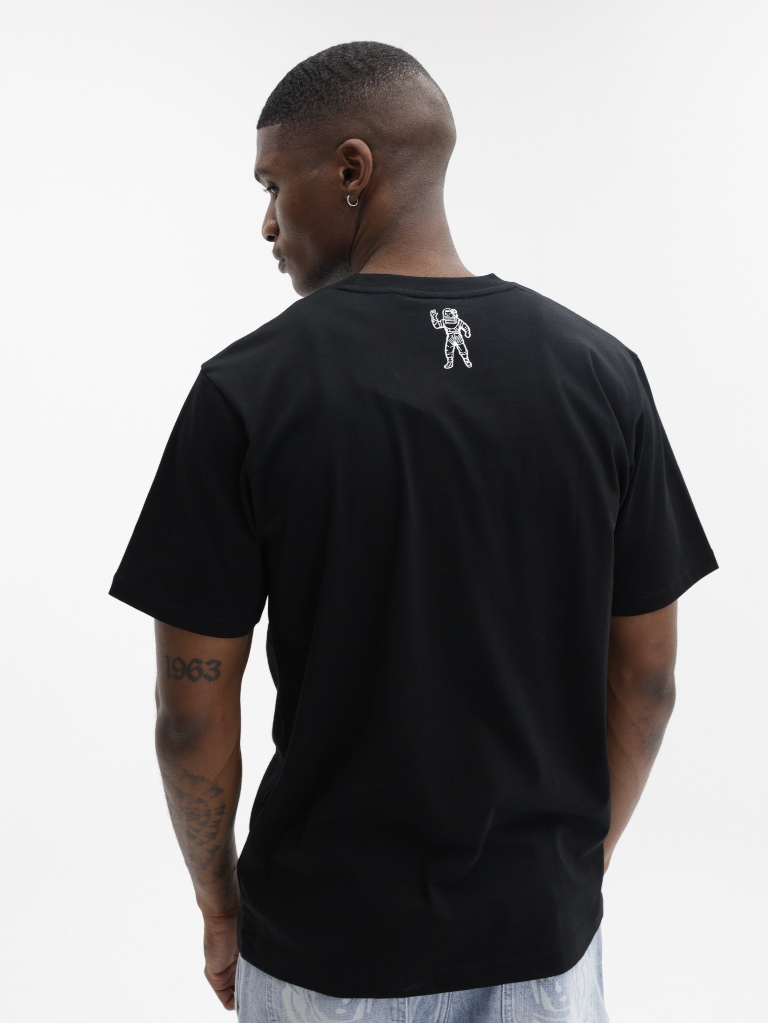 Billionaire Boys Club T-Shirt Straight Logo Gradient Diamonte Black
