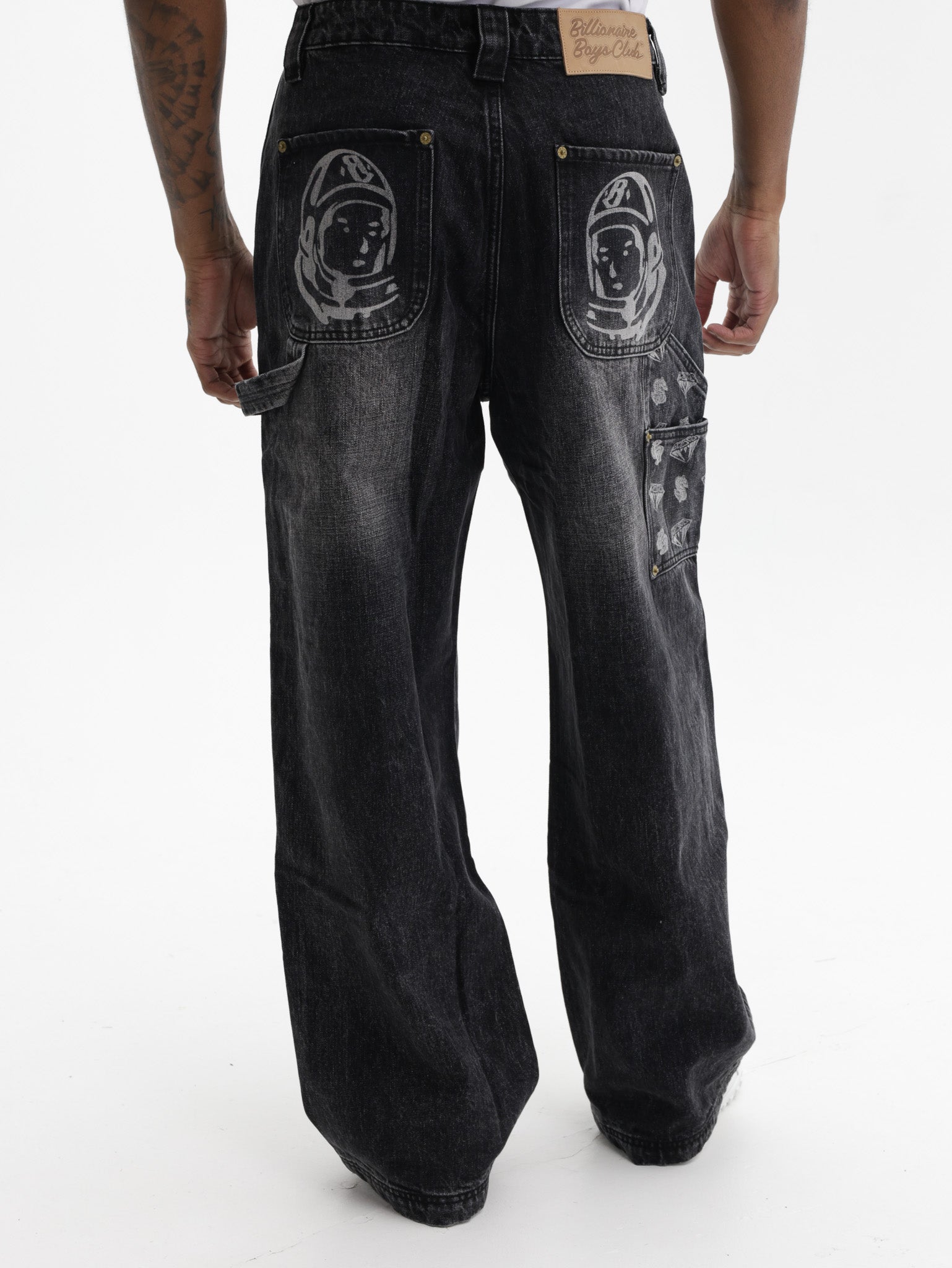 Billionaire Boys Club Jeans Diamonds & Dollars Carpenter Black