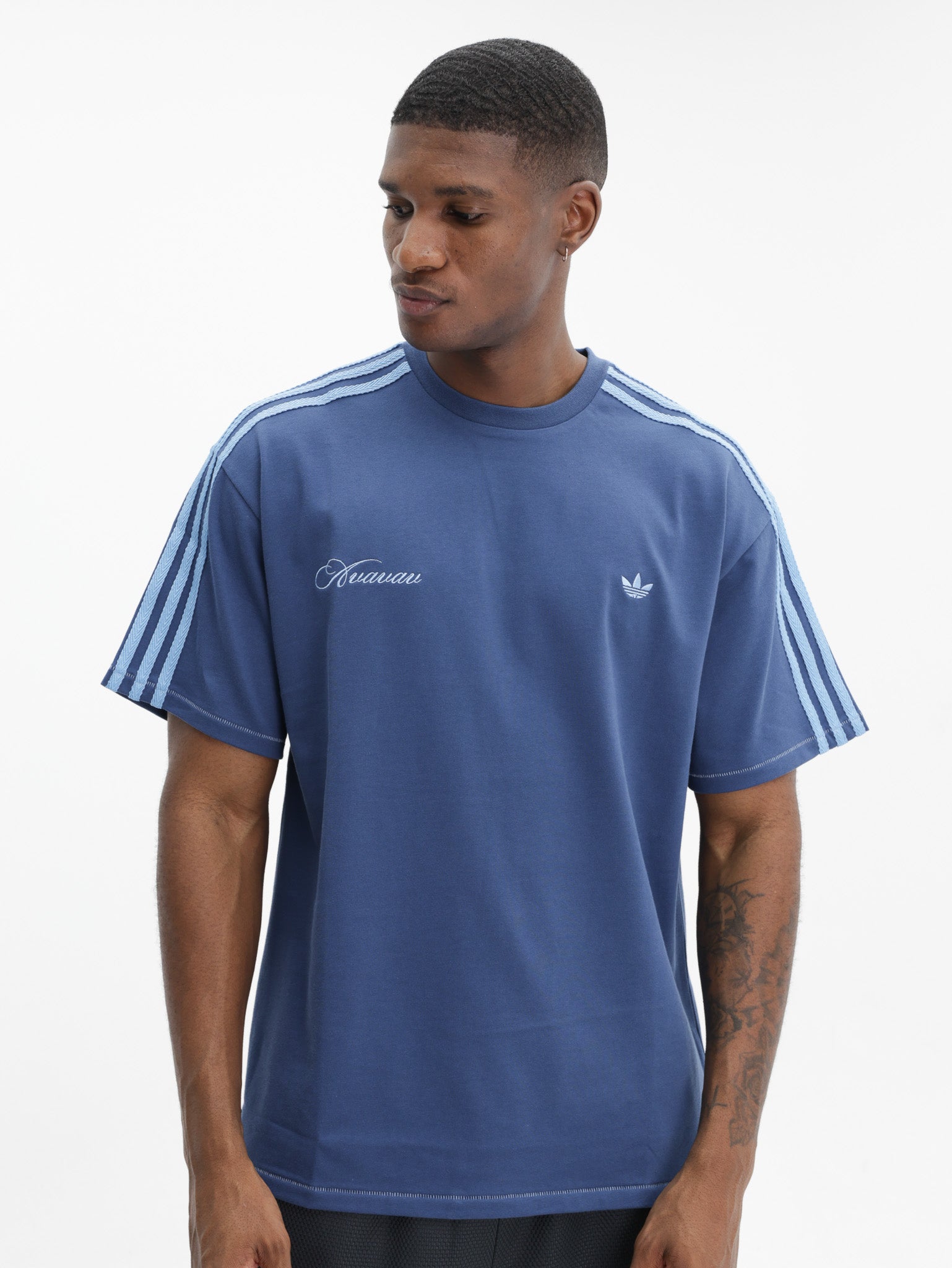 Y-3 T-Shirt Logo Blue