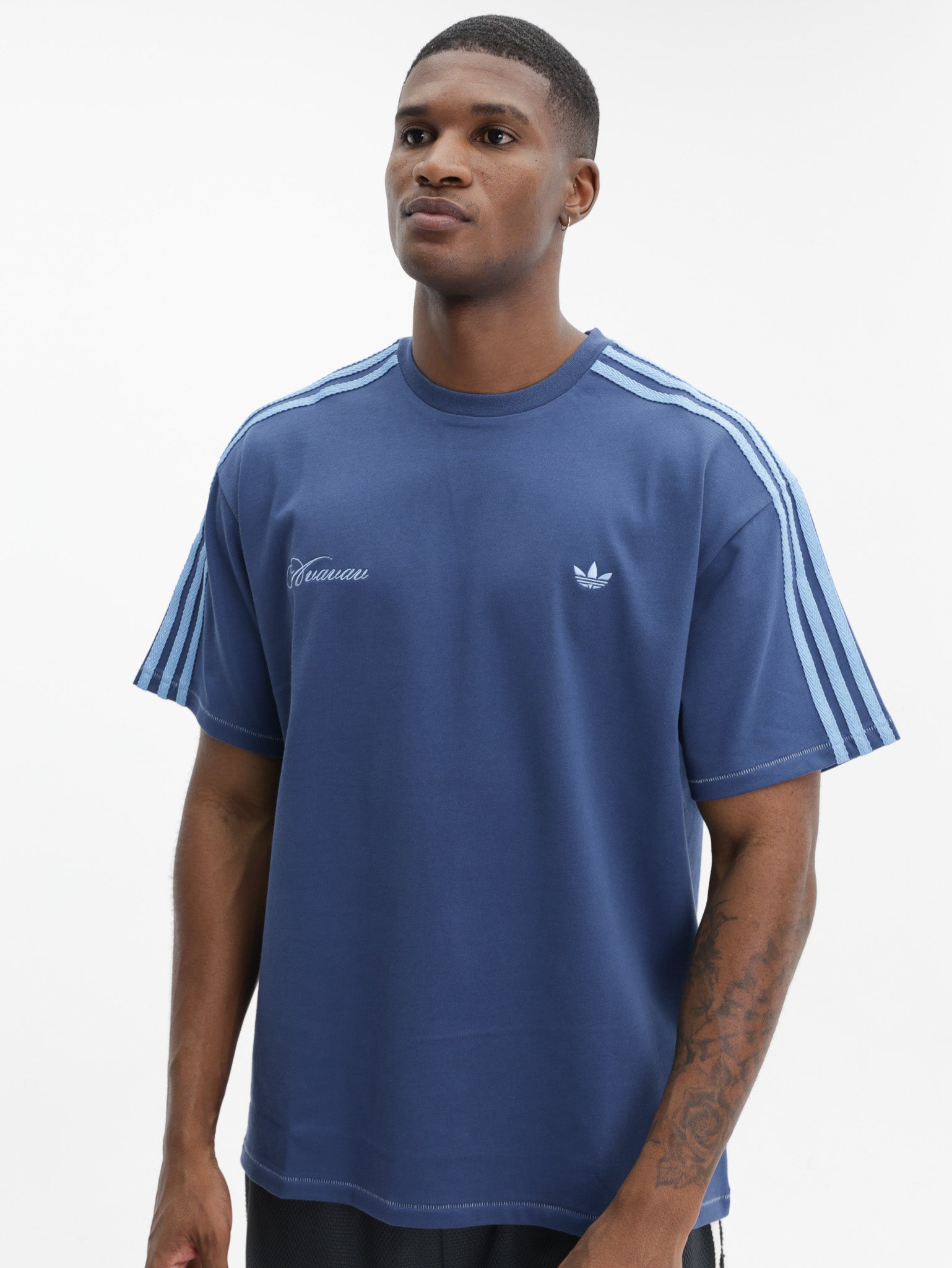 Y-3 T-Shirt Logo Blue