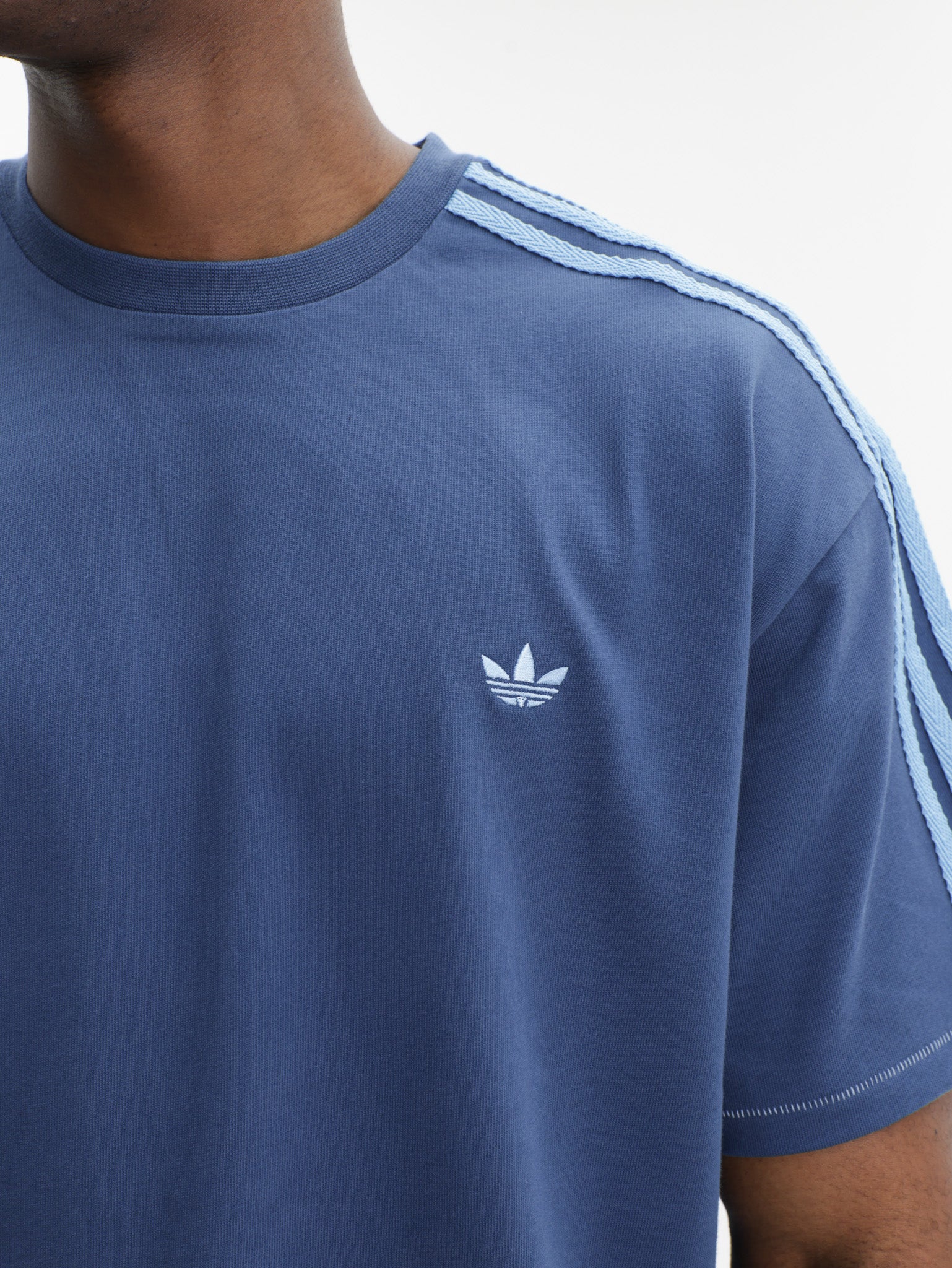 Y-3 T-Shirt Logo Blue