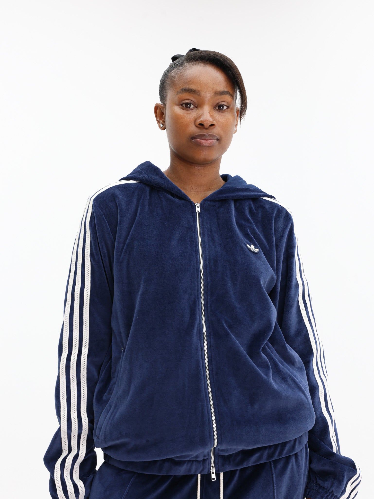Adidas Jackets Wb Velour Navy