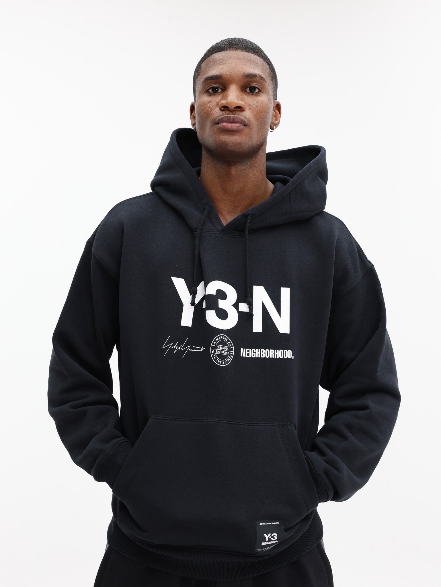 Y-3 Hoodie Nbhd Gfx Black