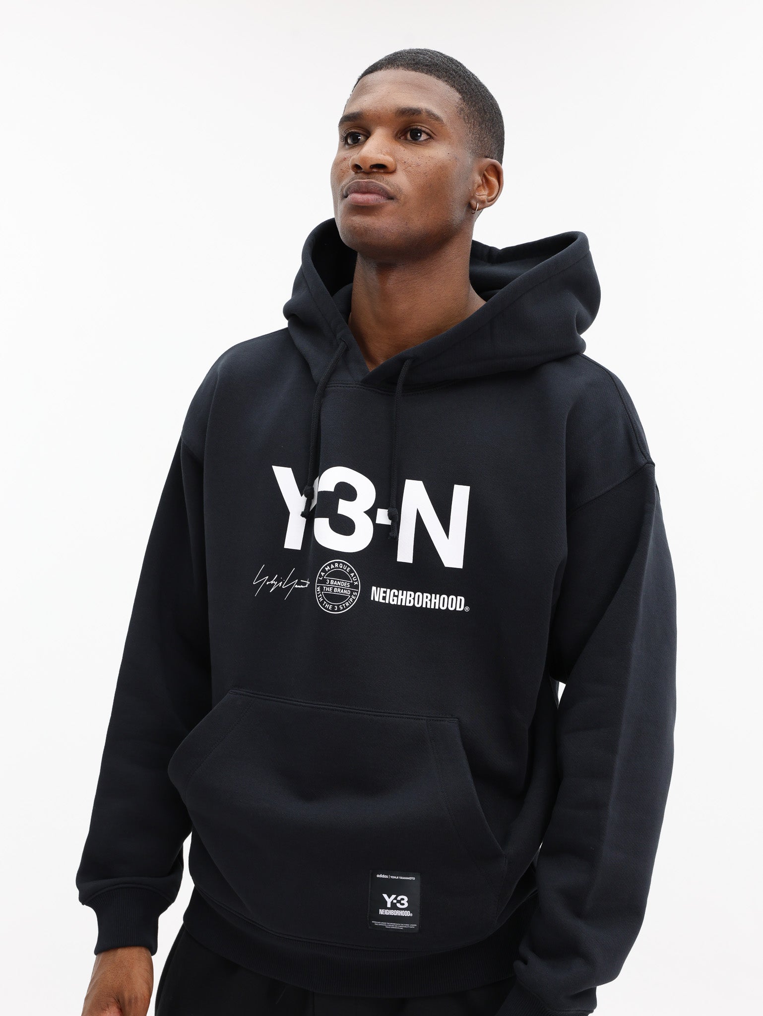 Y-3 Hoodie Nbhd Gfx Black
