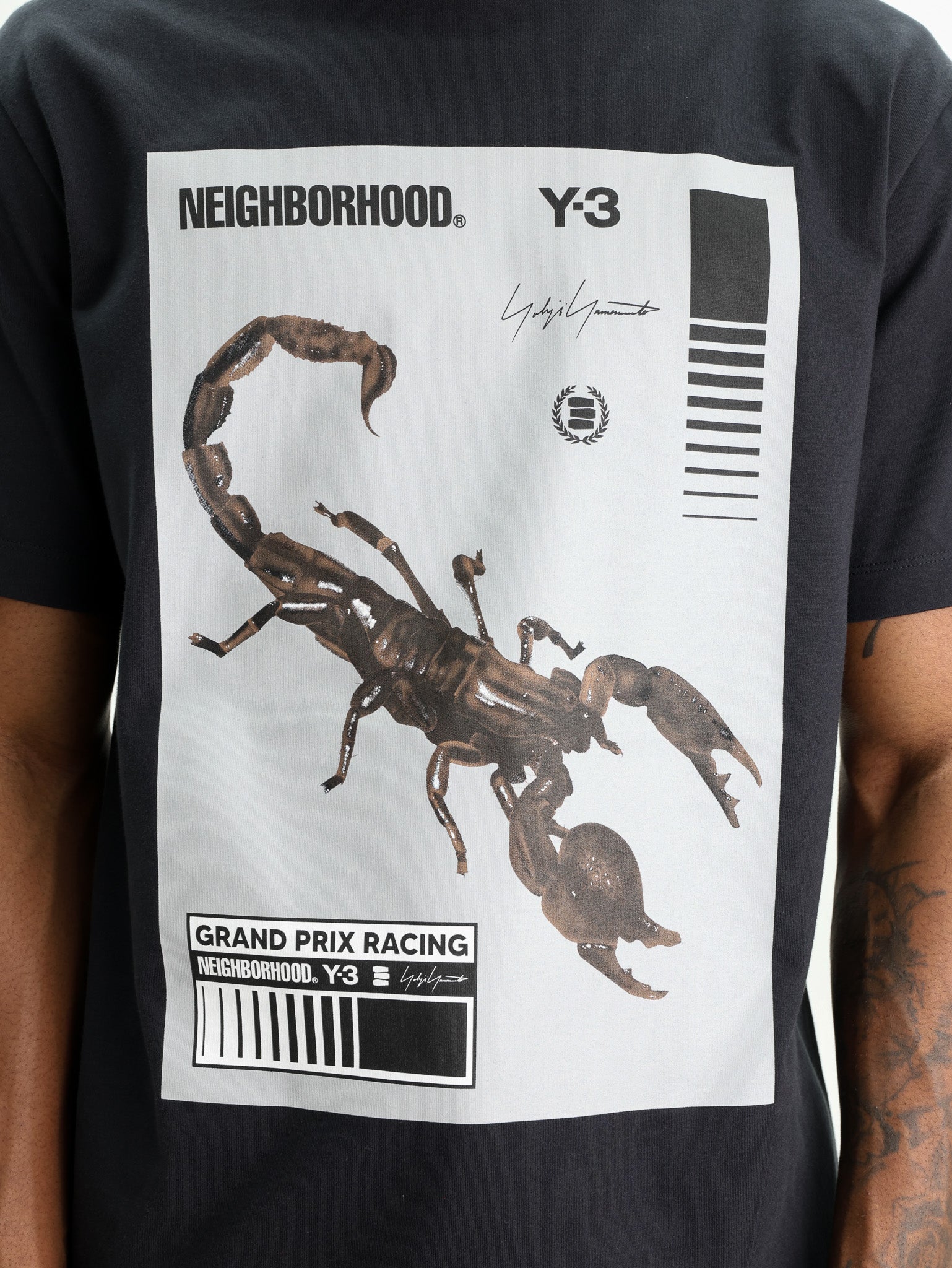 Y-3 T-Shirt Nbhd Gfx Black