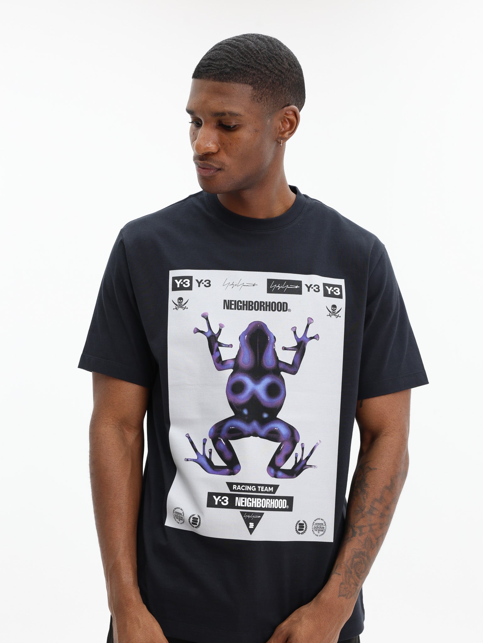 Y-3 T-Shirt Nbhd Gfx Tee Black