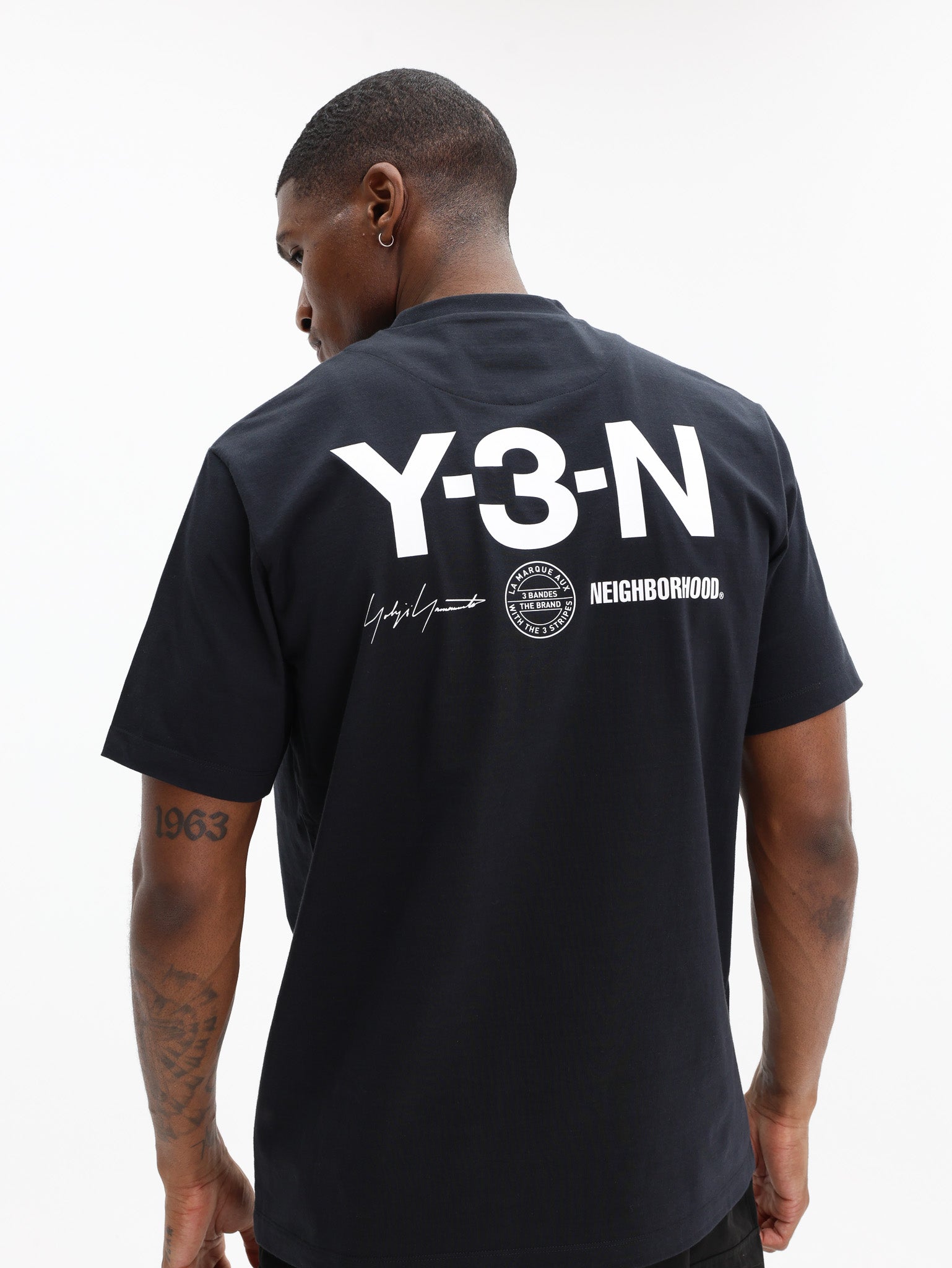 Y-3 T-Shirt Nbhd Gfx Tee Black