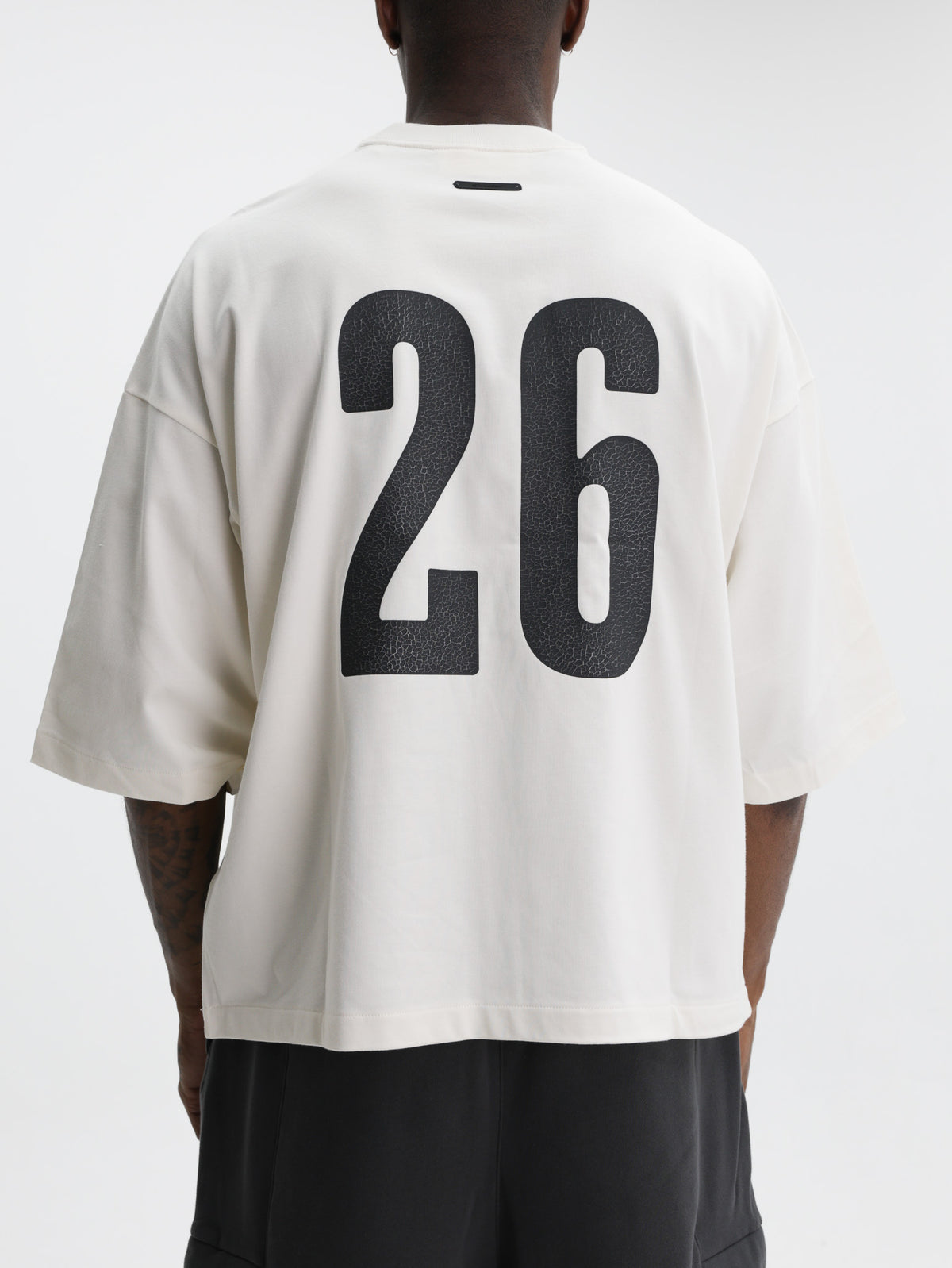 Fear Of God T-Shirt Merch Ivory