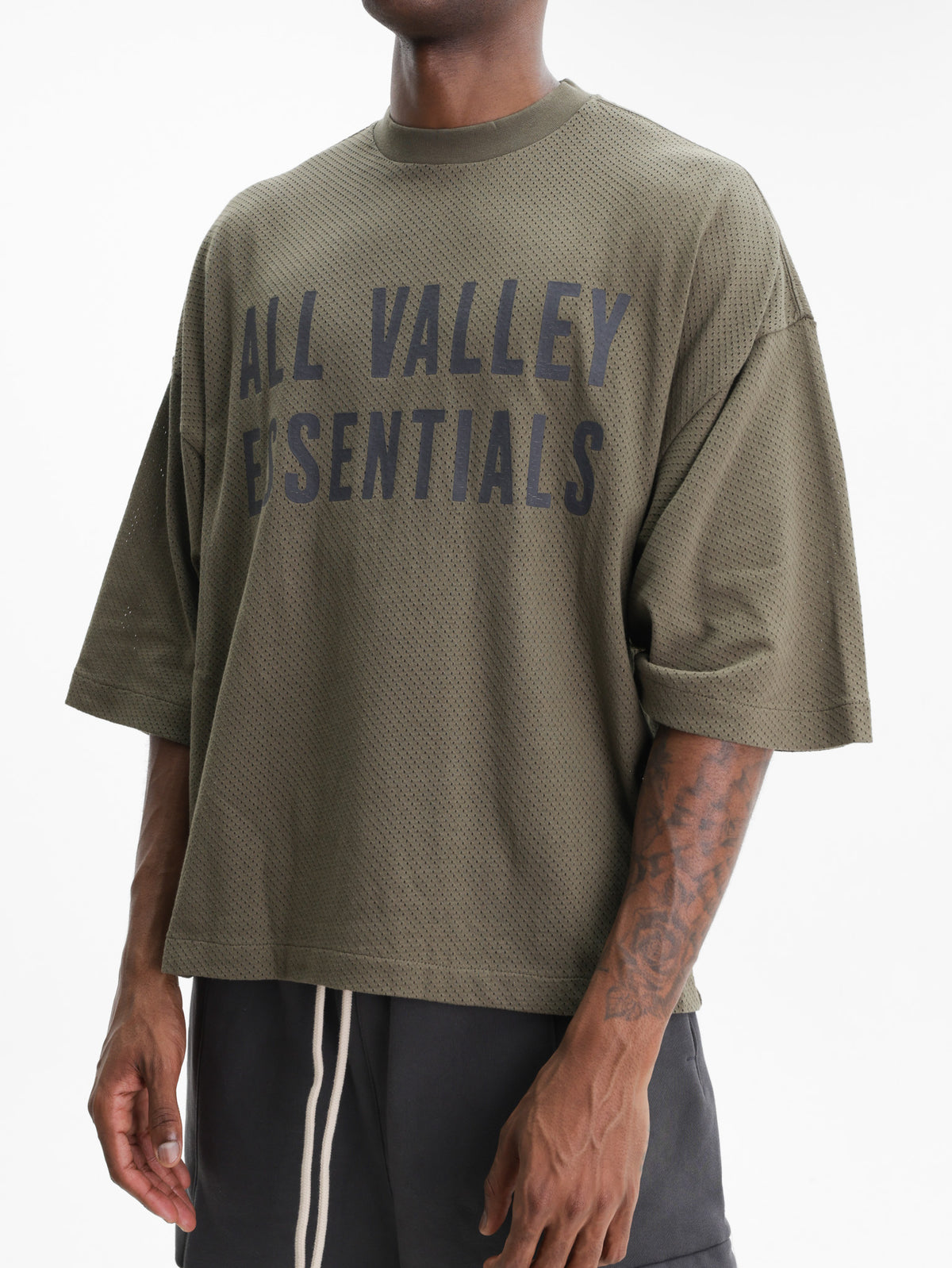 Fear Of God T-Shirt Merch Moss