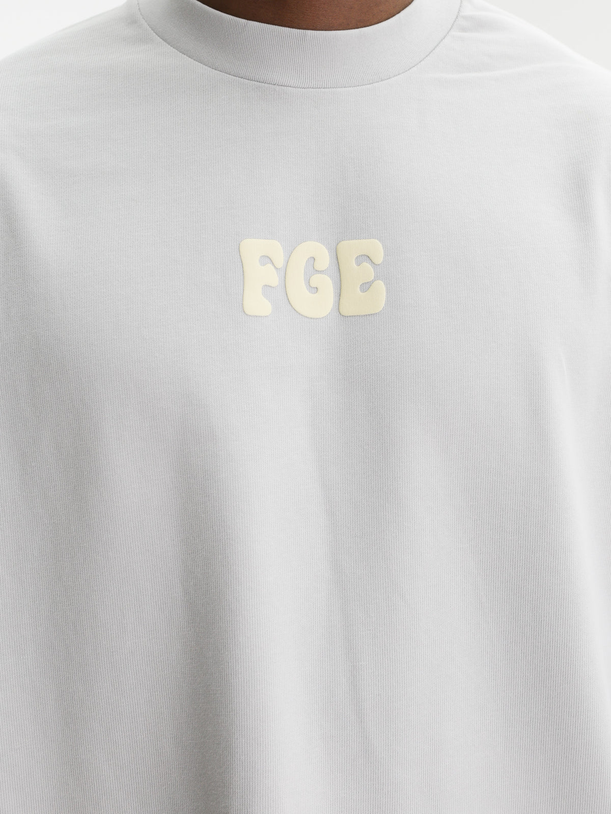 Fear Of God T-Shirt Merch Washed Overcast