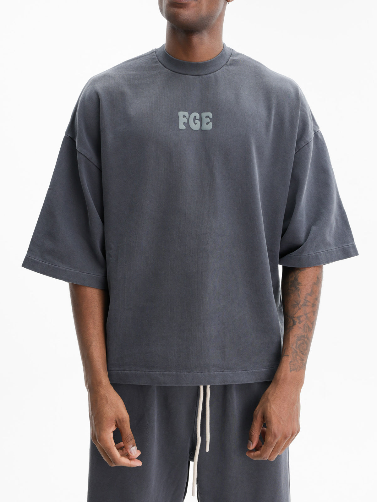 Fear Of God T-Shirt Merch Washed Iron