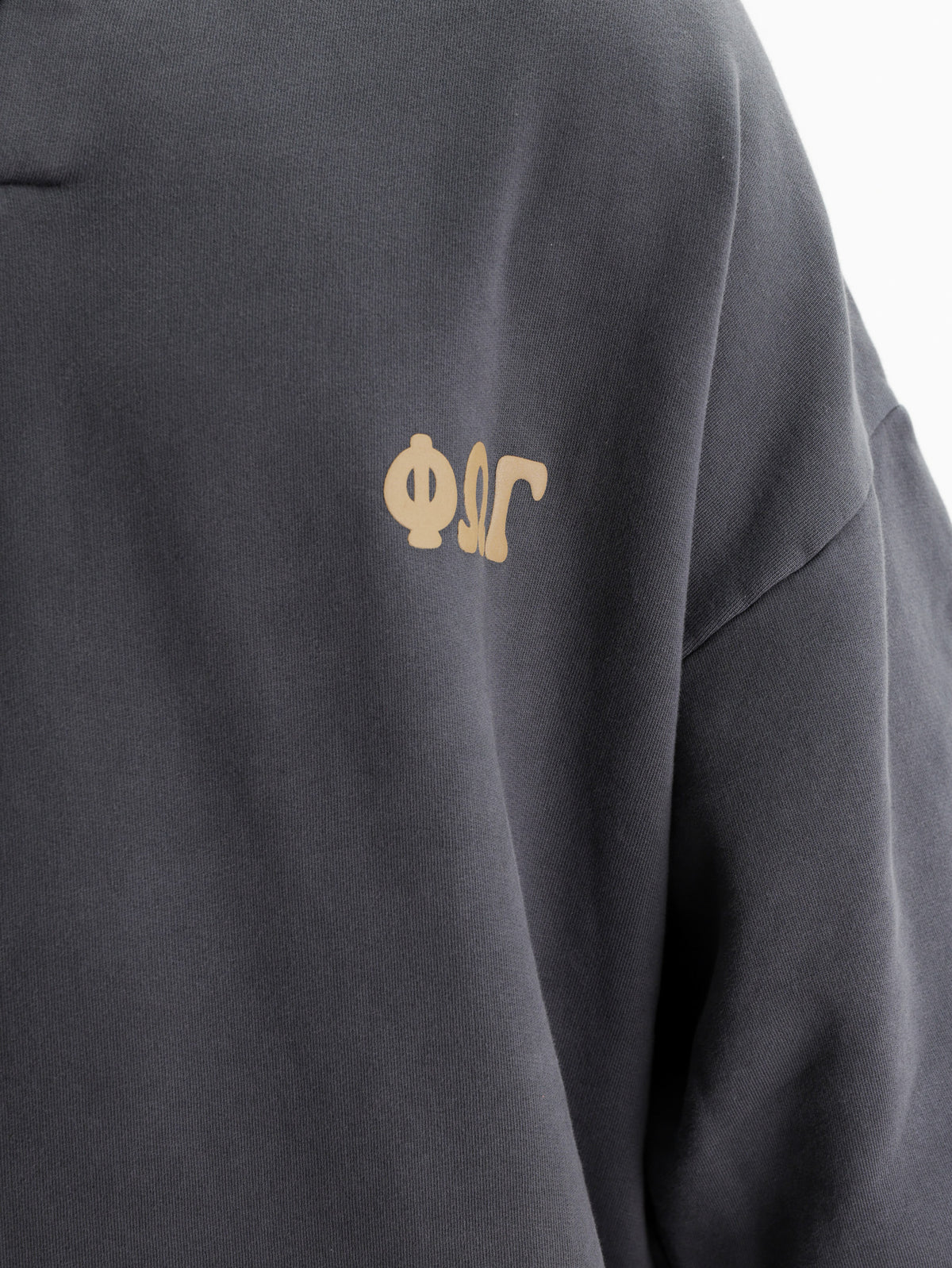 Fear Of God Sweaters 3/4 Henley Washed Iron