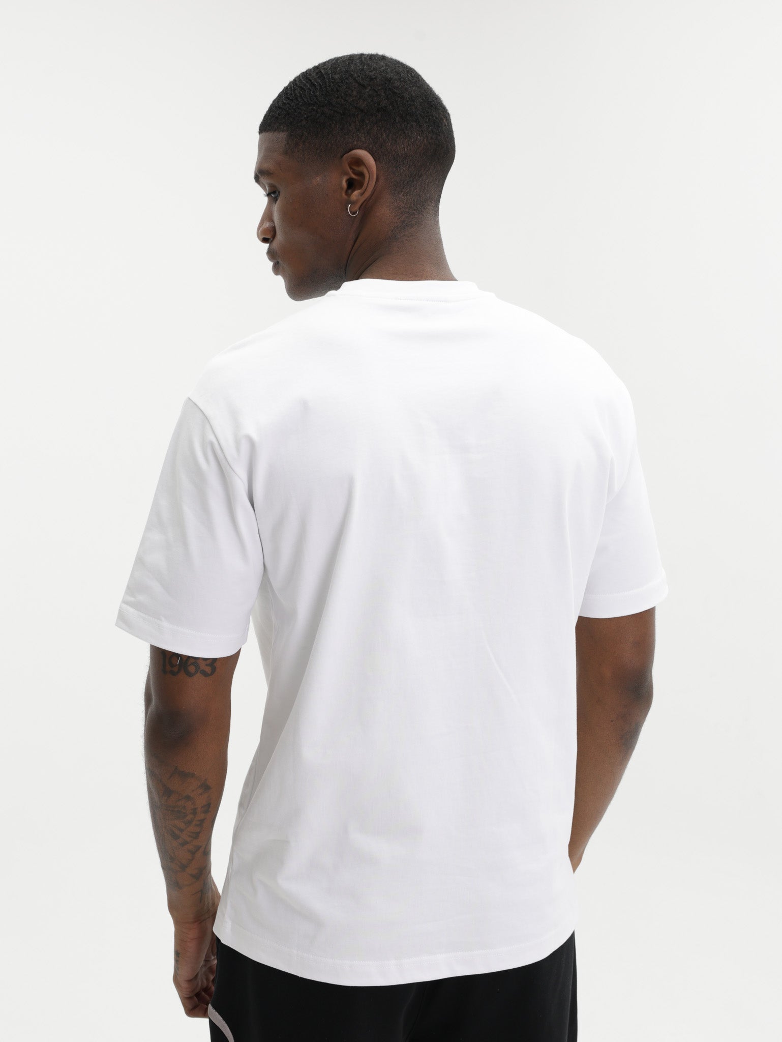 Capone T-Shirt Pocket With Zip White