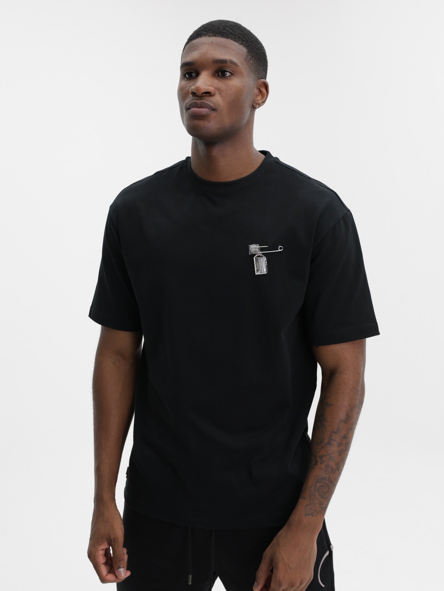 Capone T-Shirt Pin Logo Black