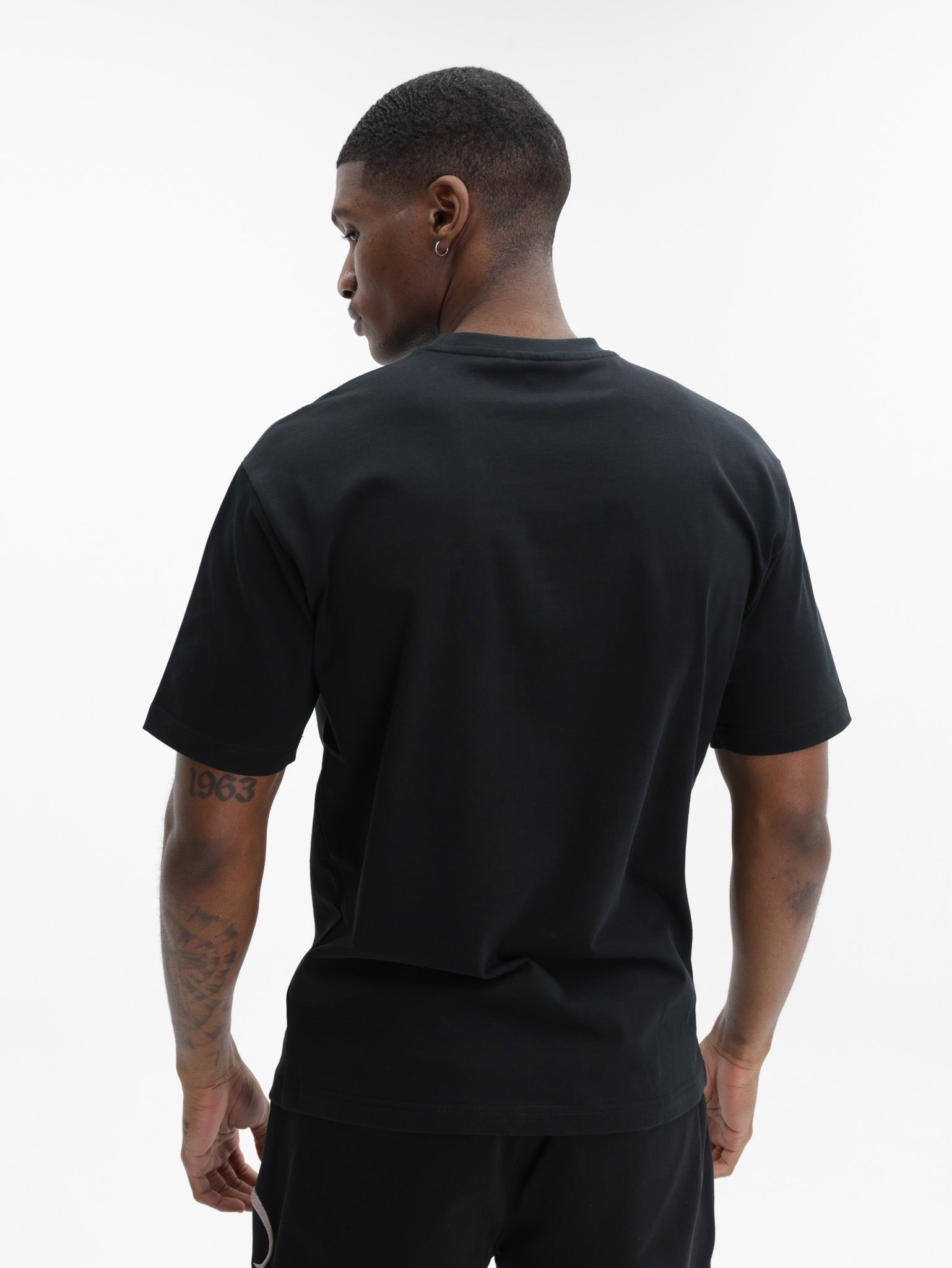 Capone T-Shirt Pocket With Zip Black