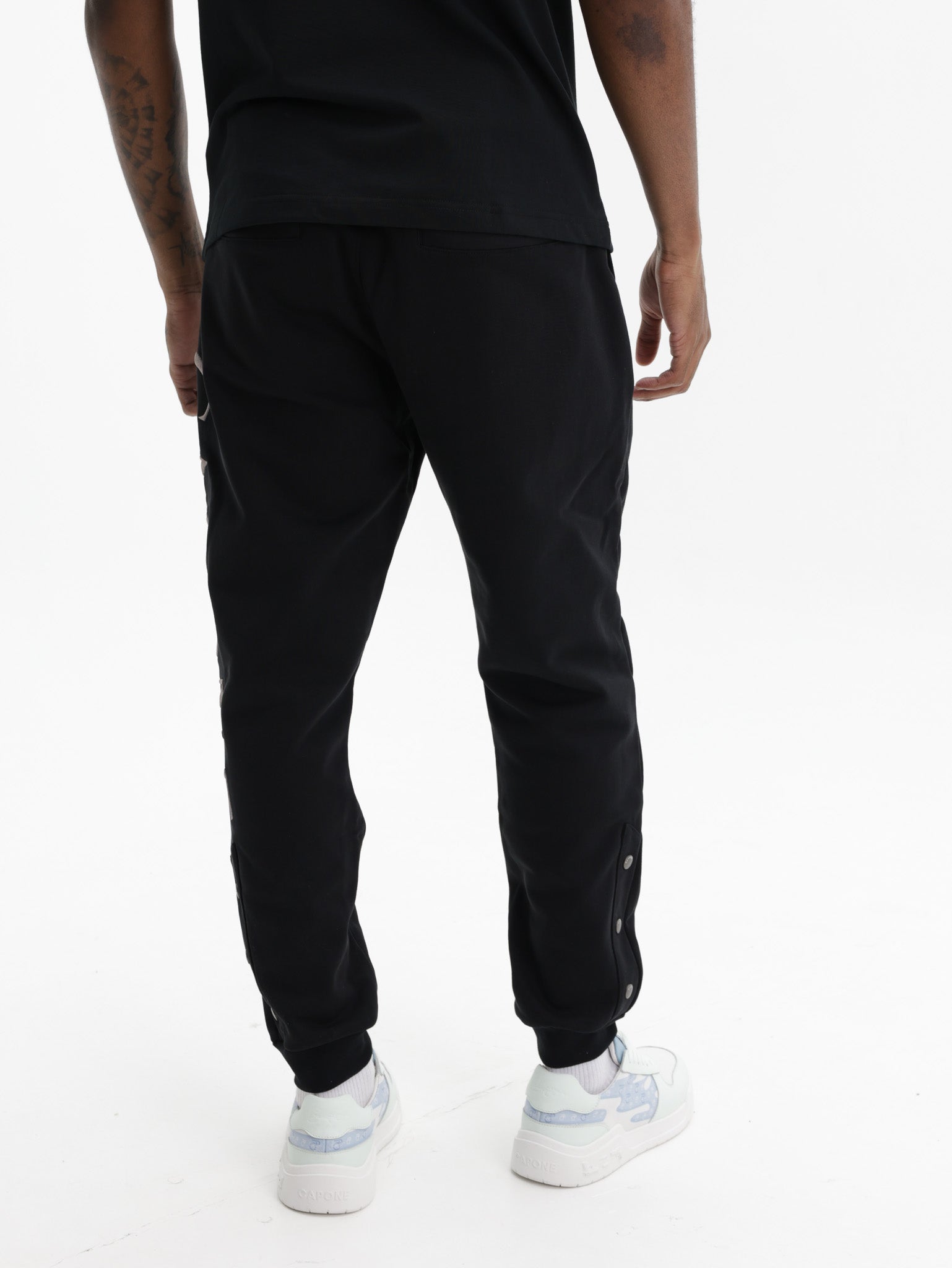 Capone Sweatpants Side Logo Black/Grey