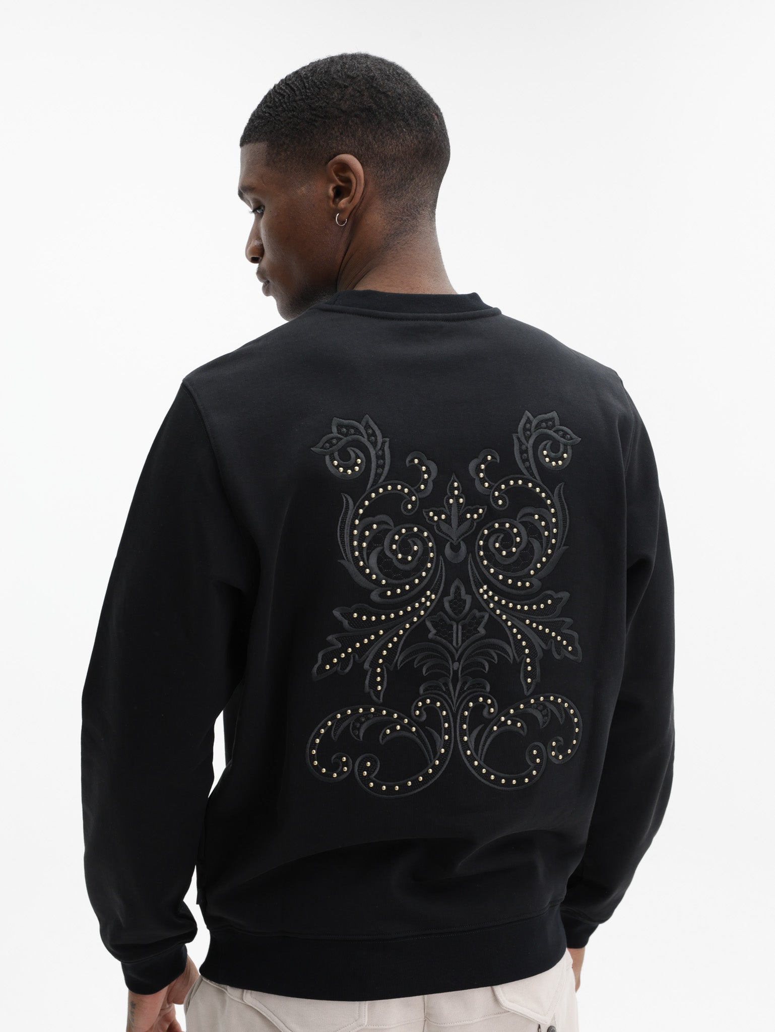 Capone Sweater Logo Black