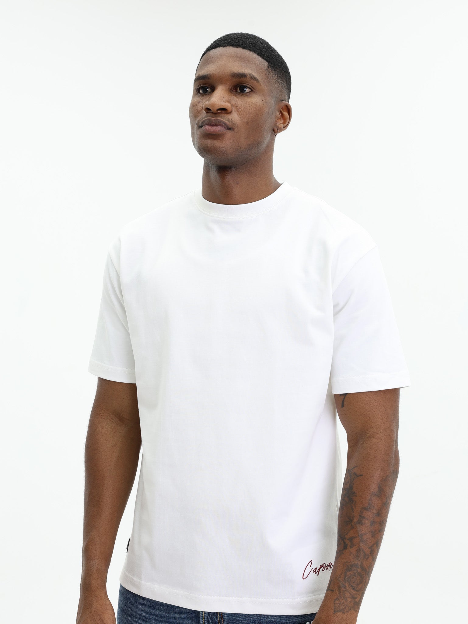 Capone T-Shirt Logo White