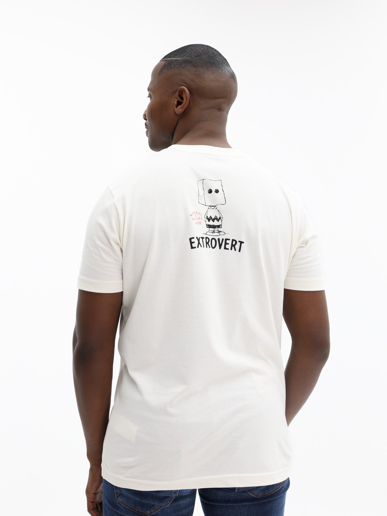 Iceberg T-Shirt Peanuts Embro Logo Vanilla