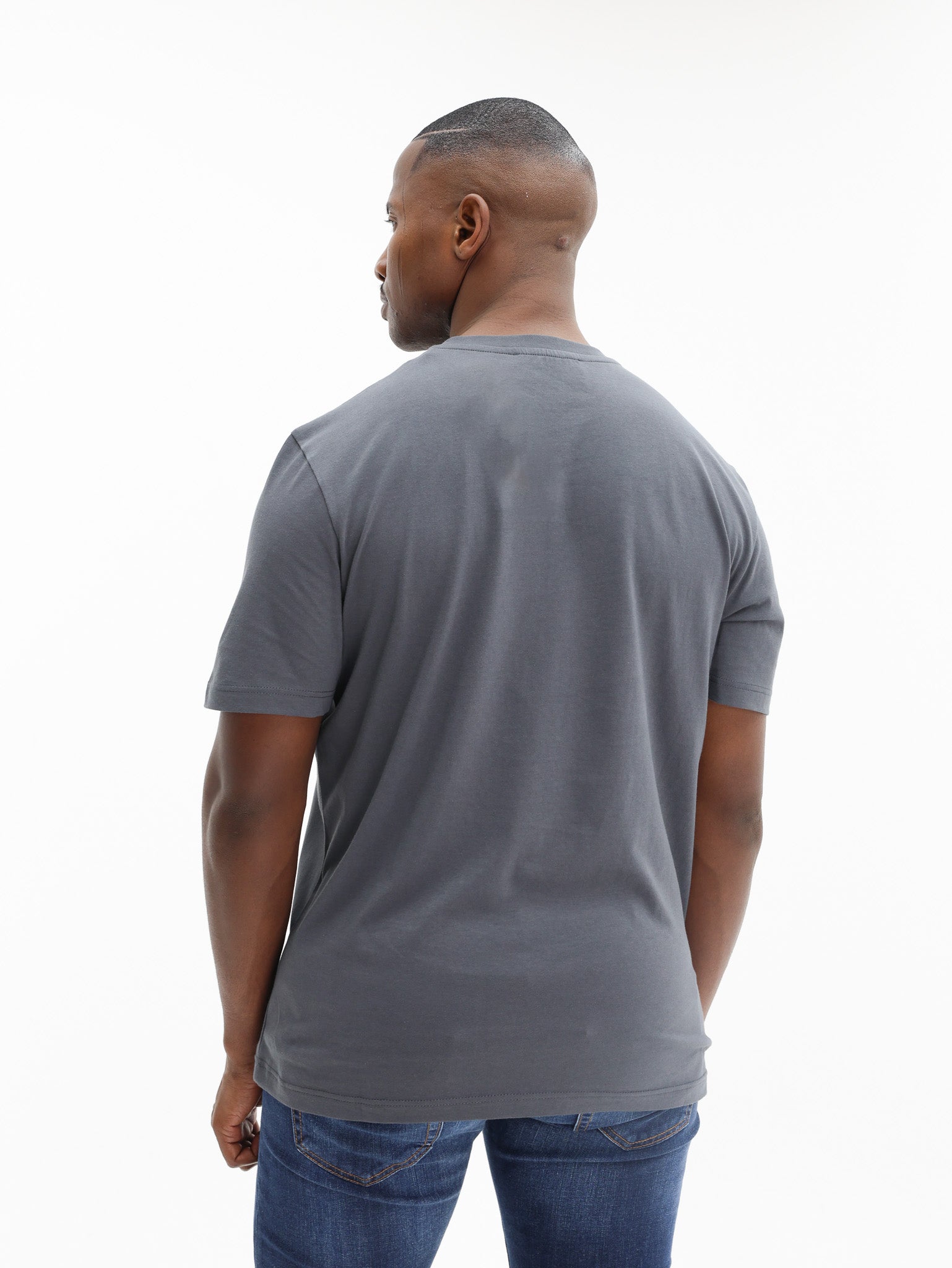 Iceberg T-Shirt Teddy Bear Print Grey