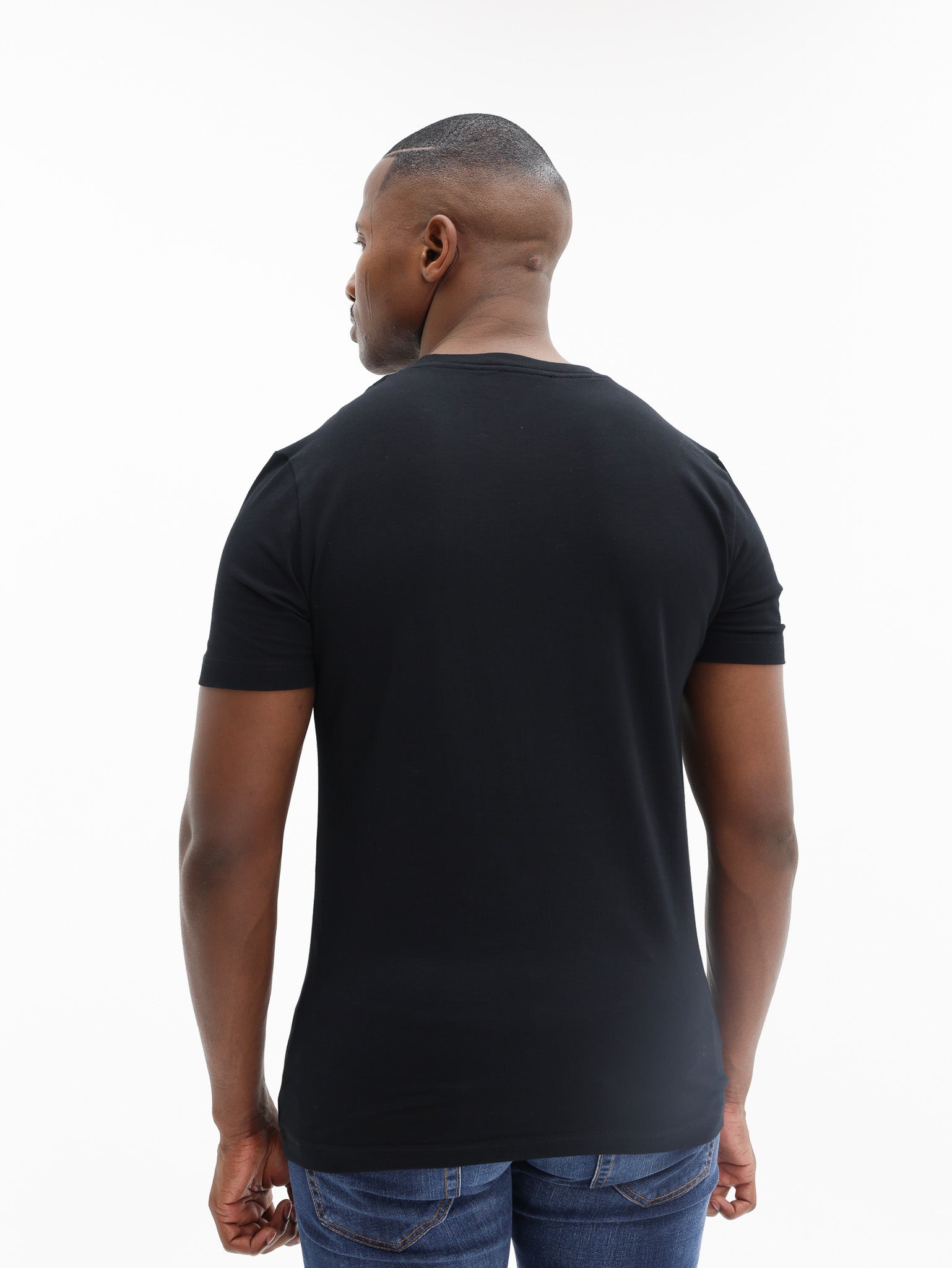 Iceberg T-Shirt Wolf Logo Black