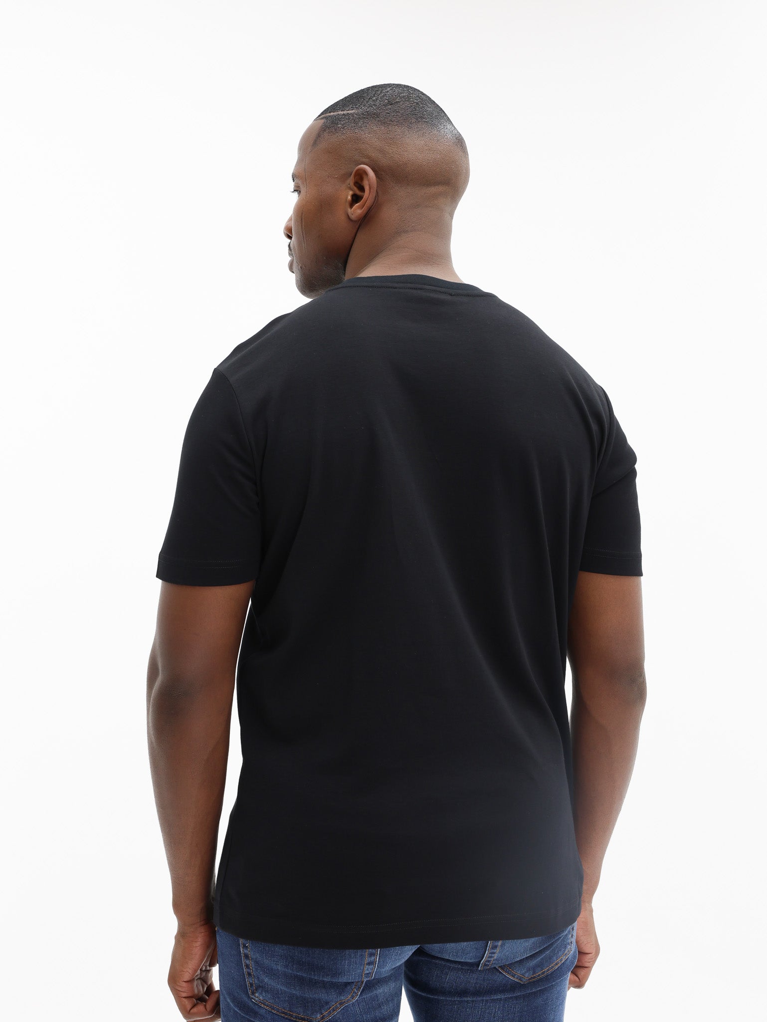 Iceberg T-Shirt Embossed Logo Black