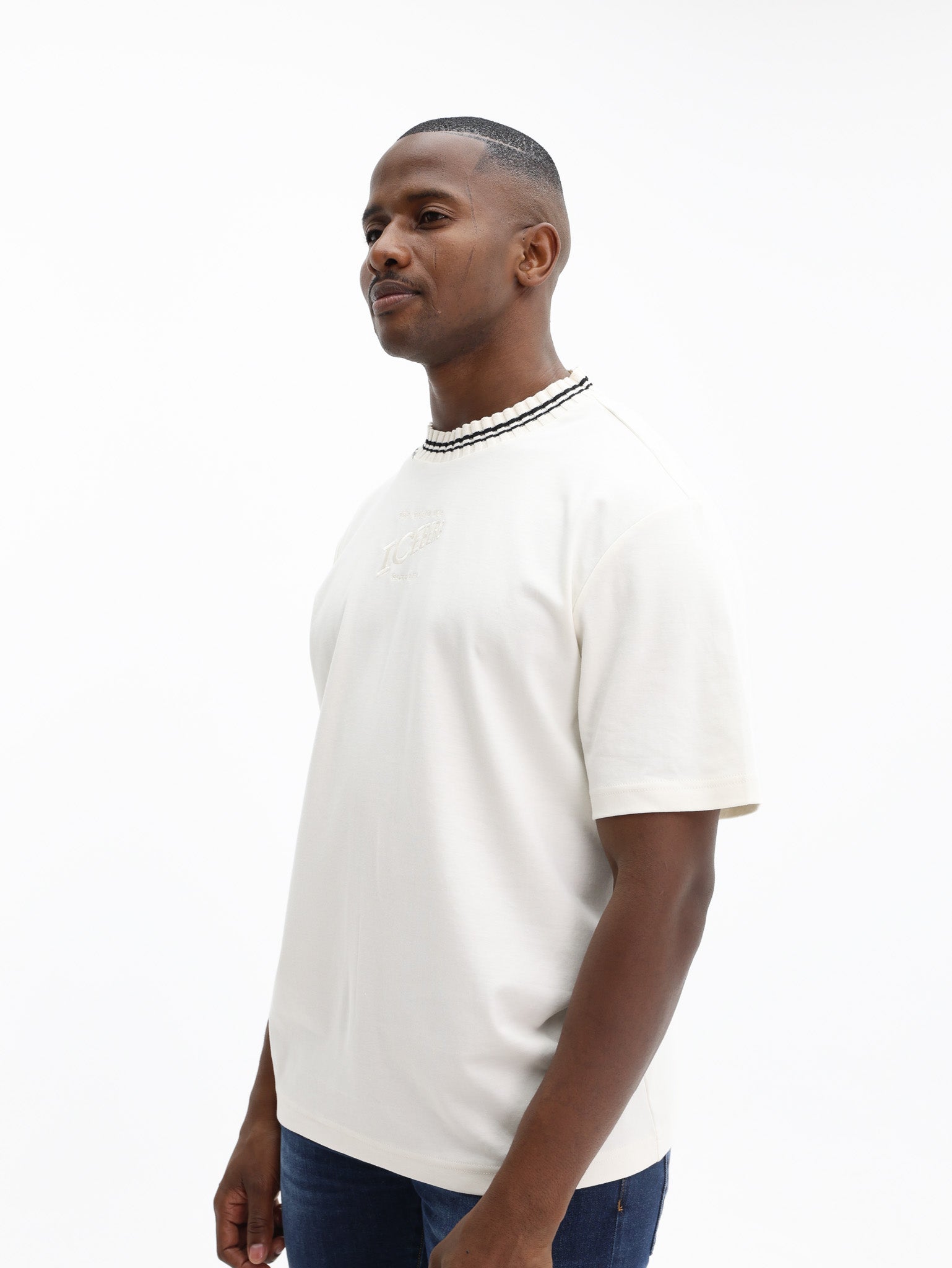 Iceberg T-Shirt Iconic Iceberg Logo Vanilla