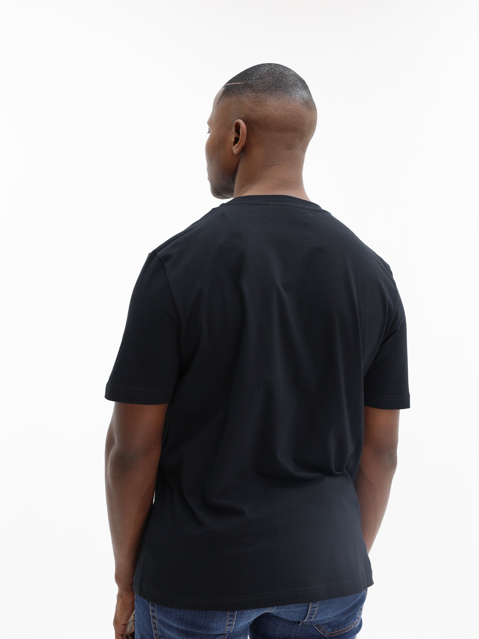 Iceberg T-Shirt Wolf Graphic Black