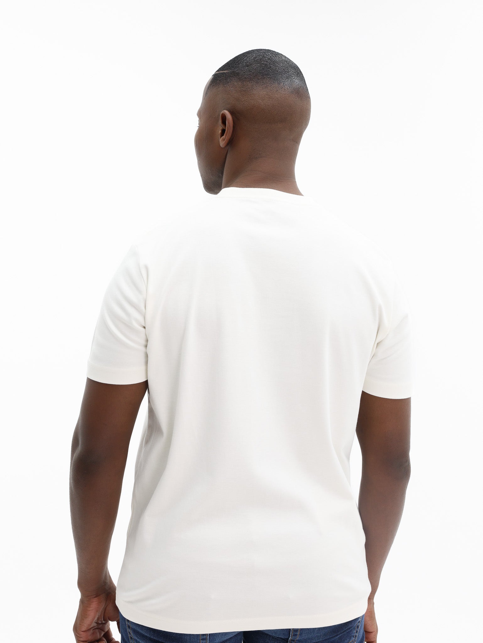 Iceberg T-Shirt Embossed Logo Vanilla