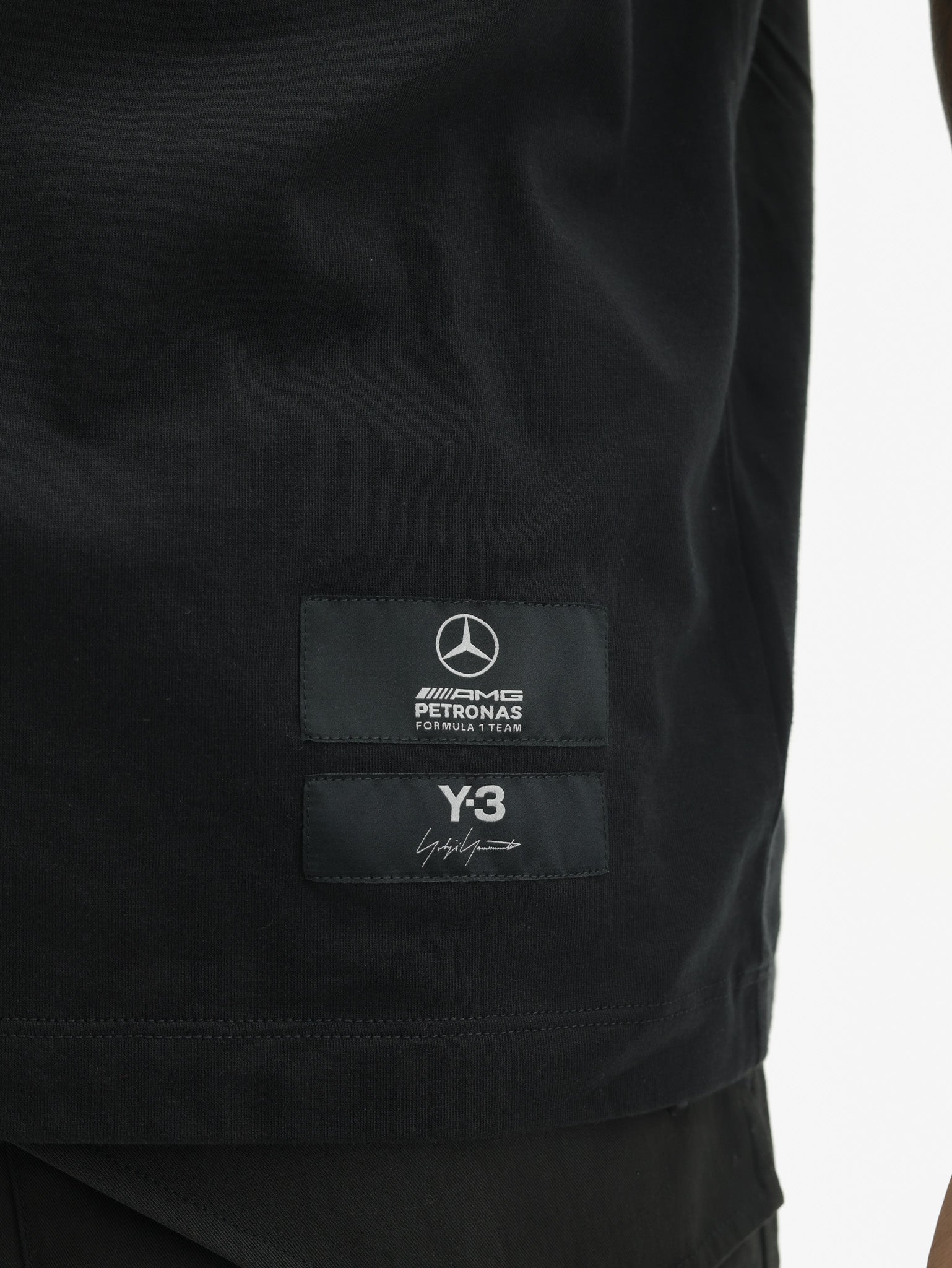 Y-3 T-Shirt Ss F1 Logo Black