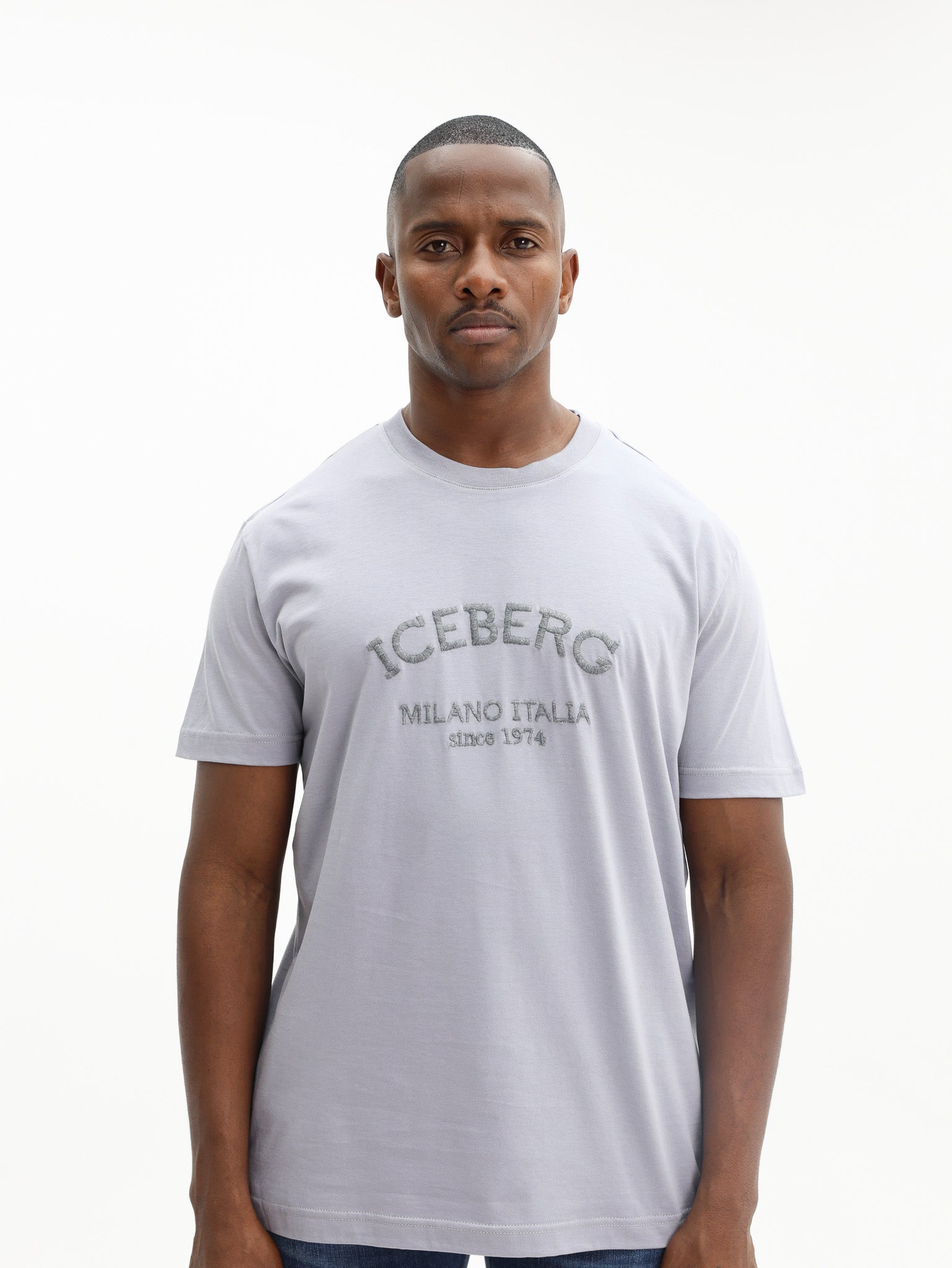 Iceberg T-Shirt Milano Italia Grey