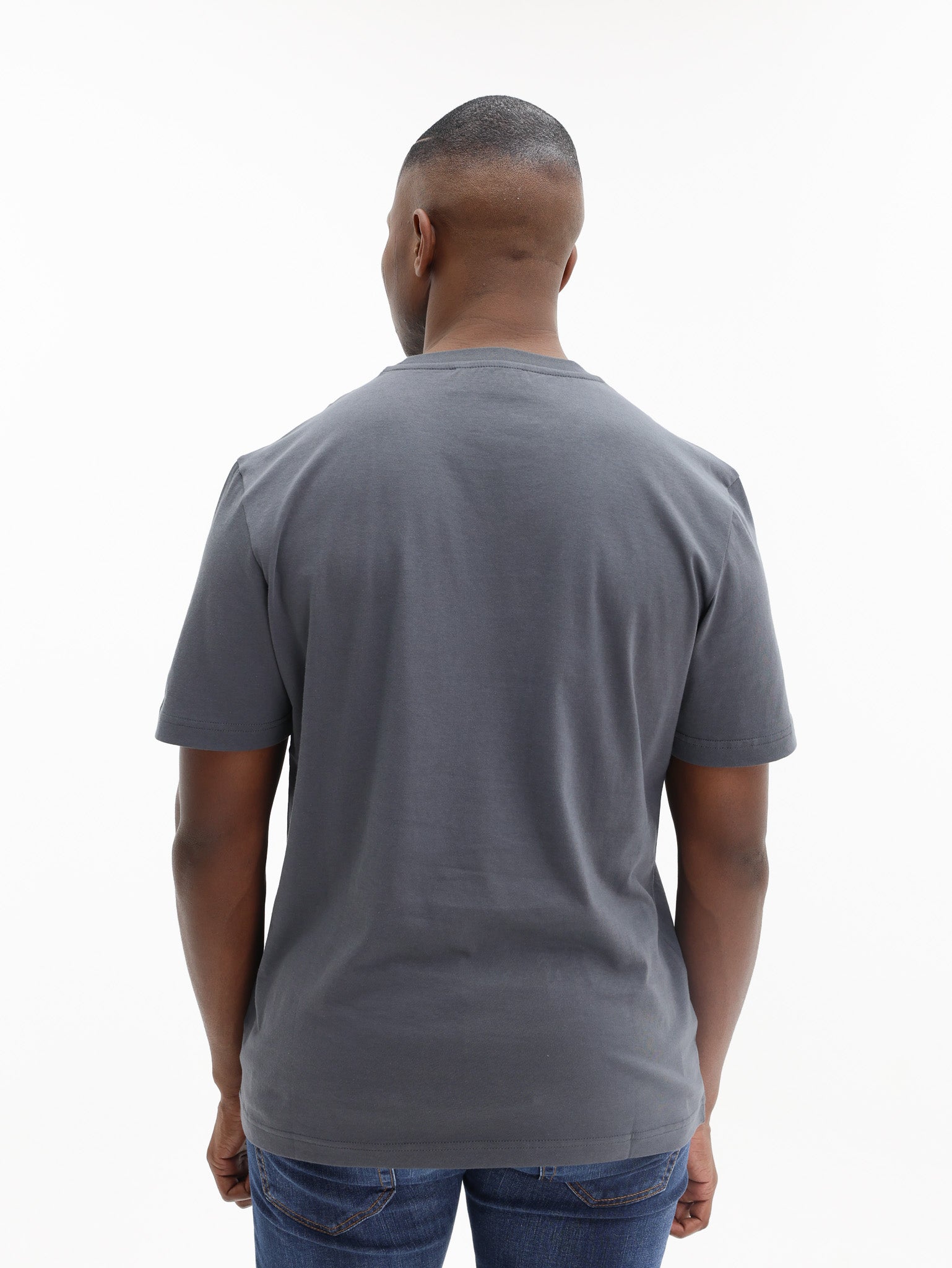 Iceberg T-Shirt Mouth Print Logo Grey