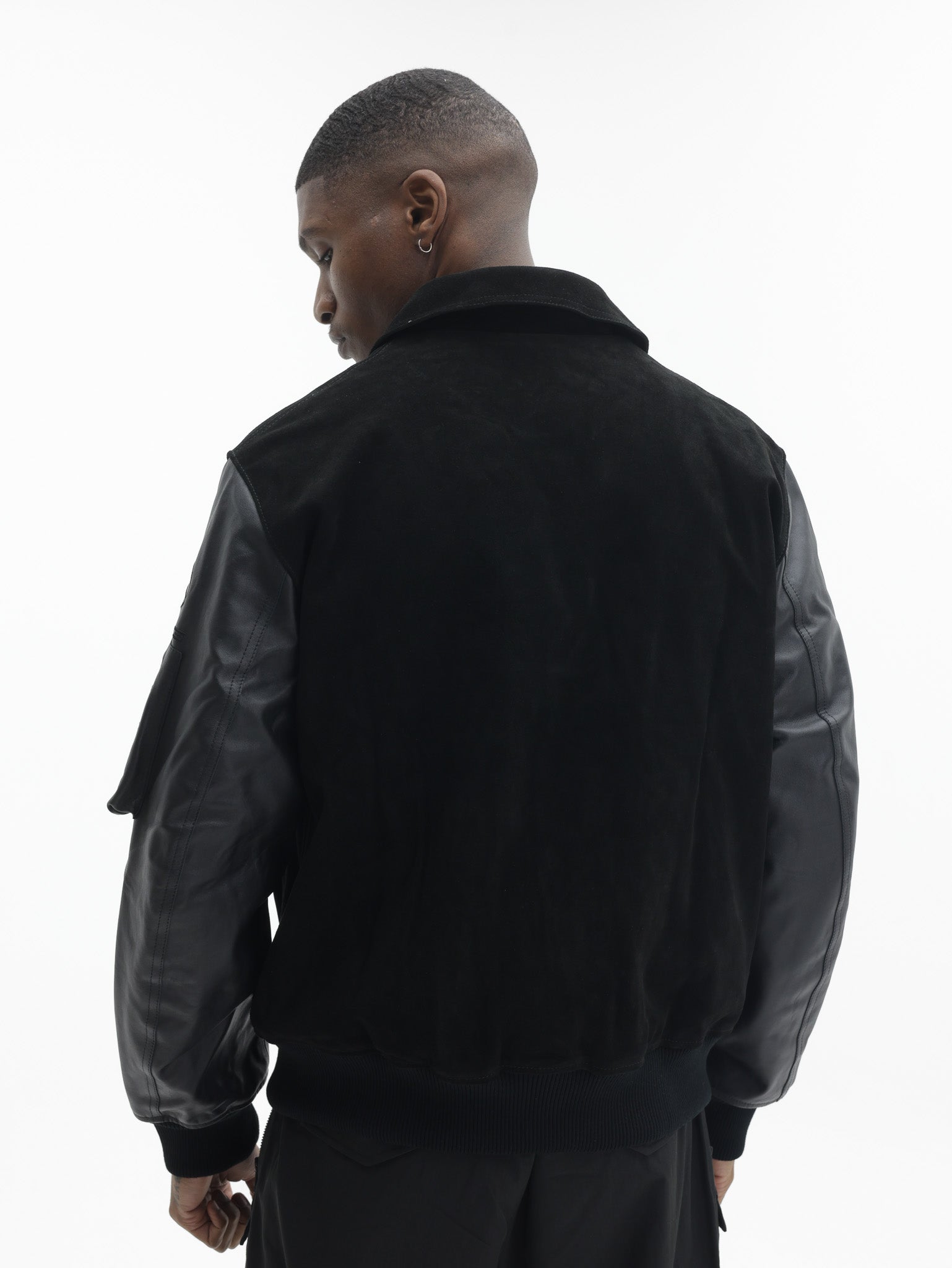Y-3 Jacket F1 Lth Racing Black