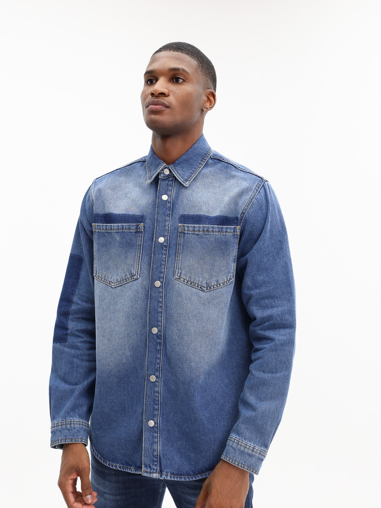 Iceberg Denim Shirt Indigo