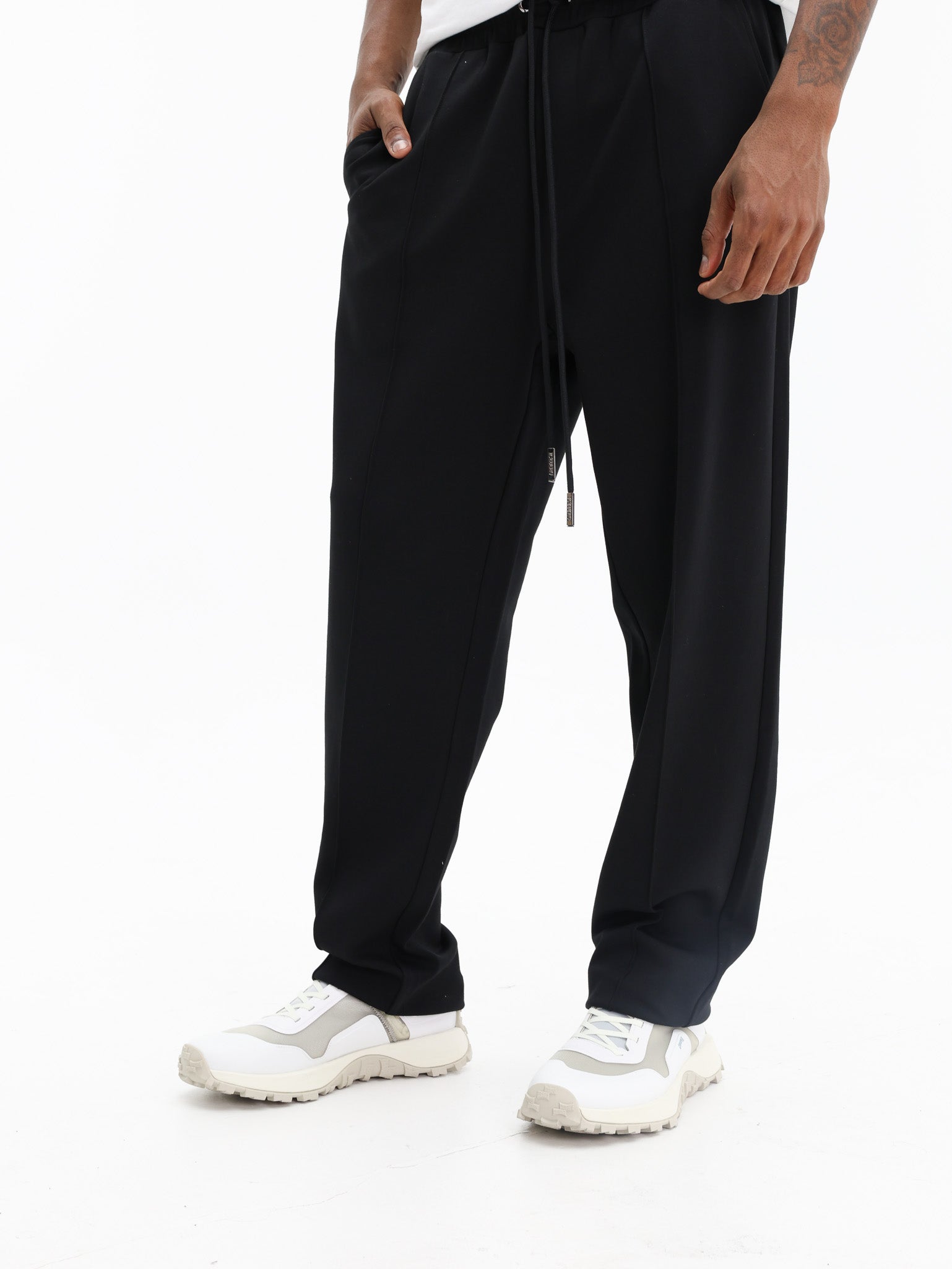 Iceberg Elasticated Waist Pants Black